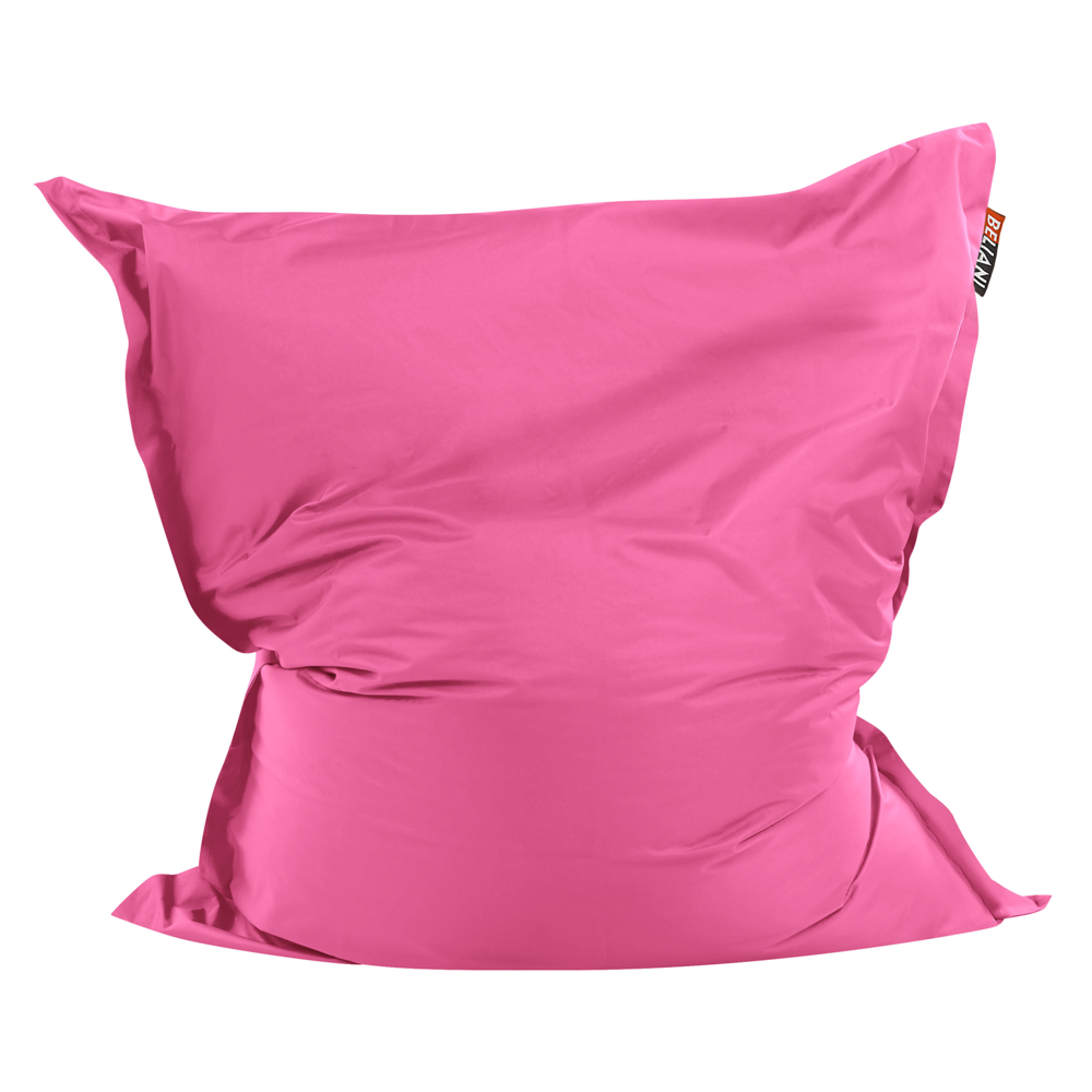 Image of Coperta per poltrona sacco impermeabile grande in nylon fucsia 140 x 180 cm con cerniera e velcro