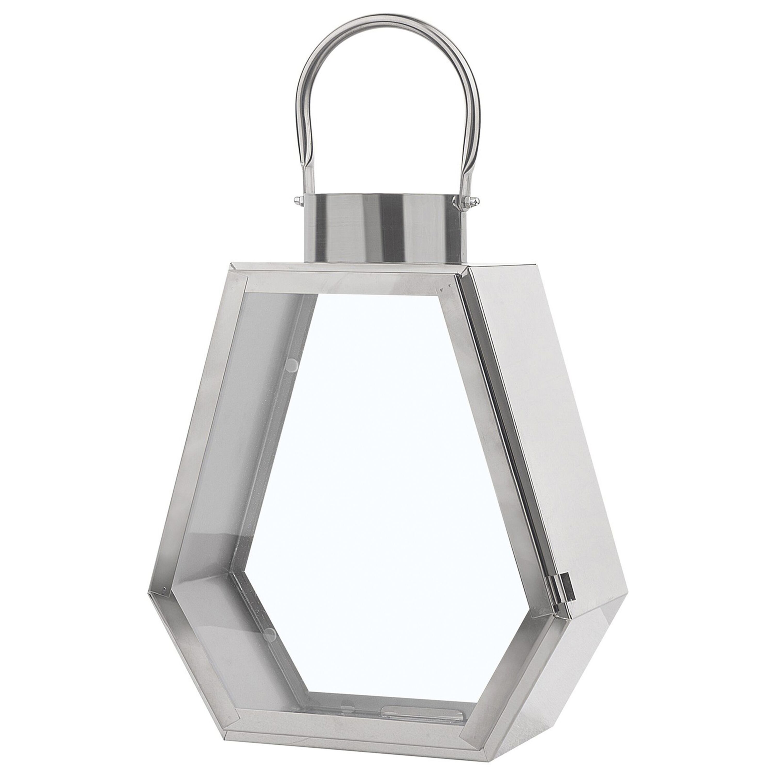 Windlicht zilver 46 cm CORSICA
