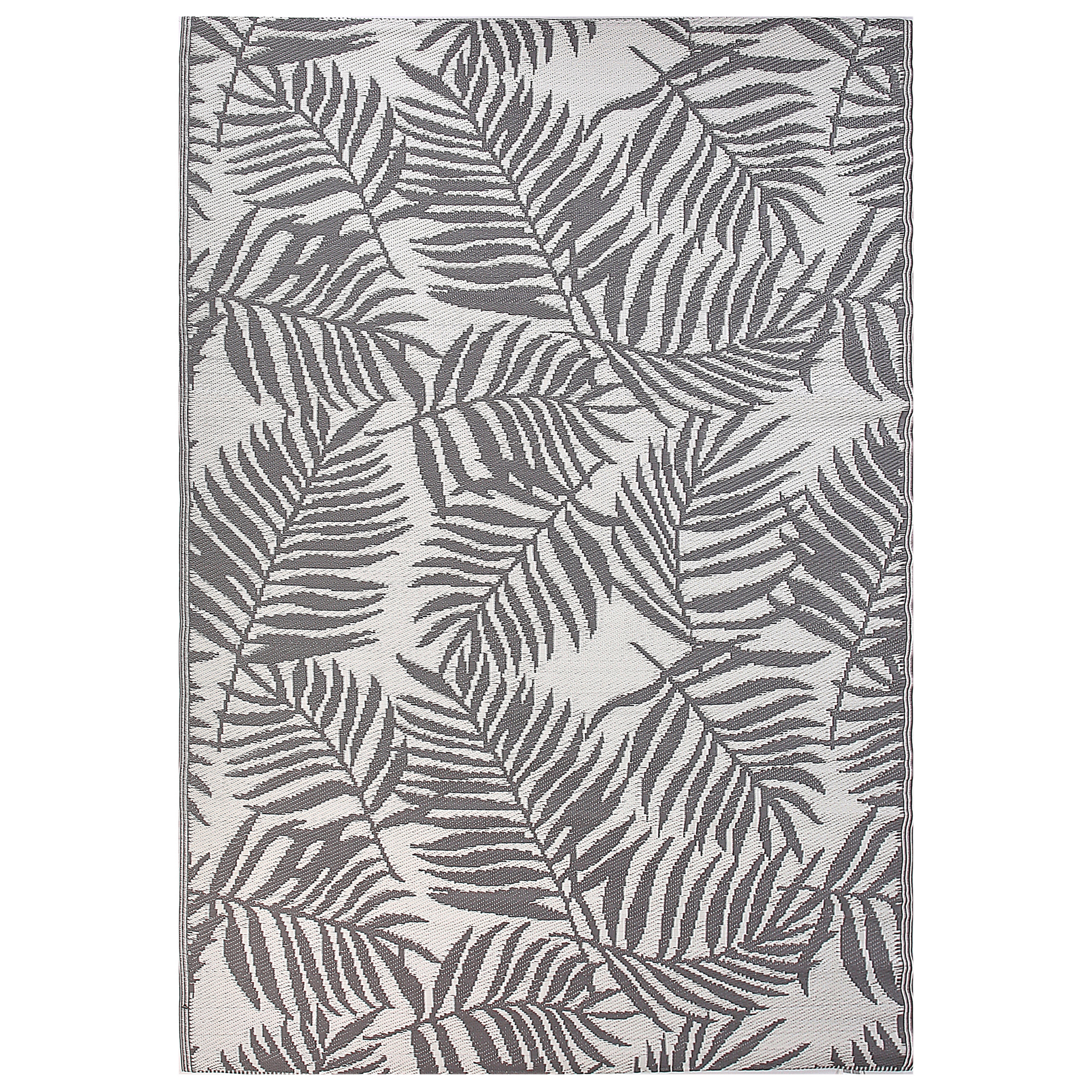 Outdoor vloerkleed grijs 160 x 230 cm KOTA