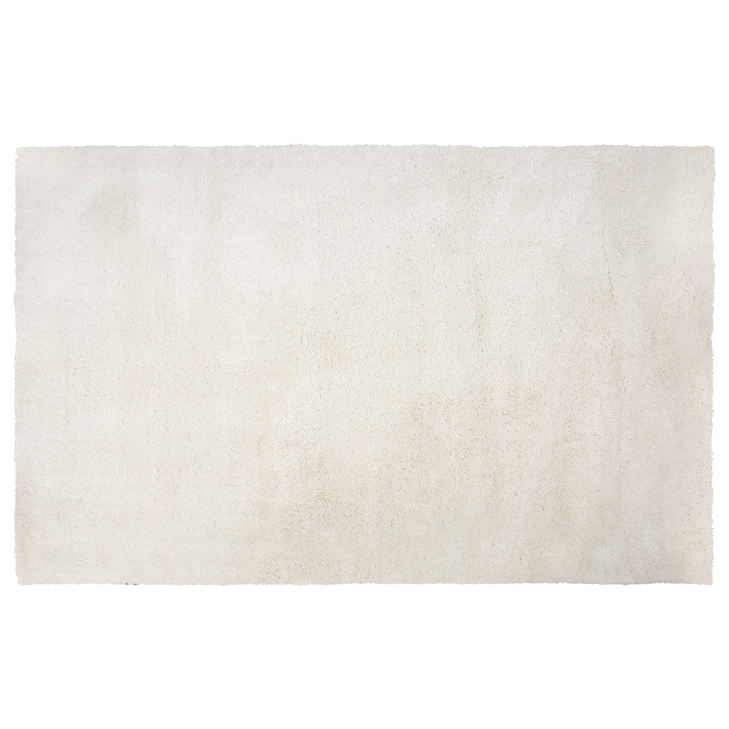 Vloerkleed polyester wit 140 x 200 cm EVREN