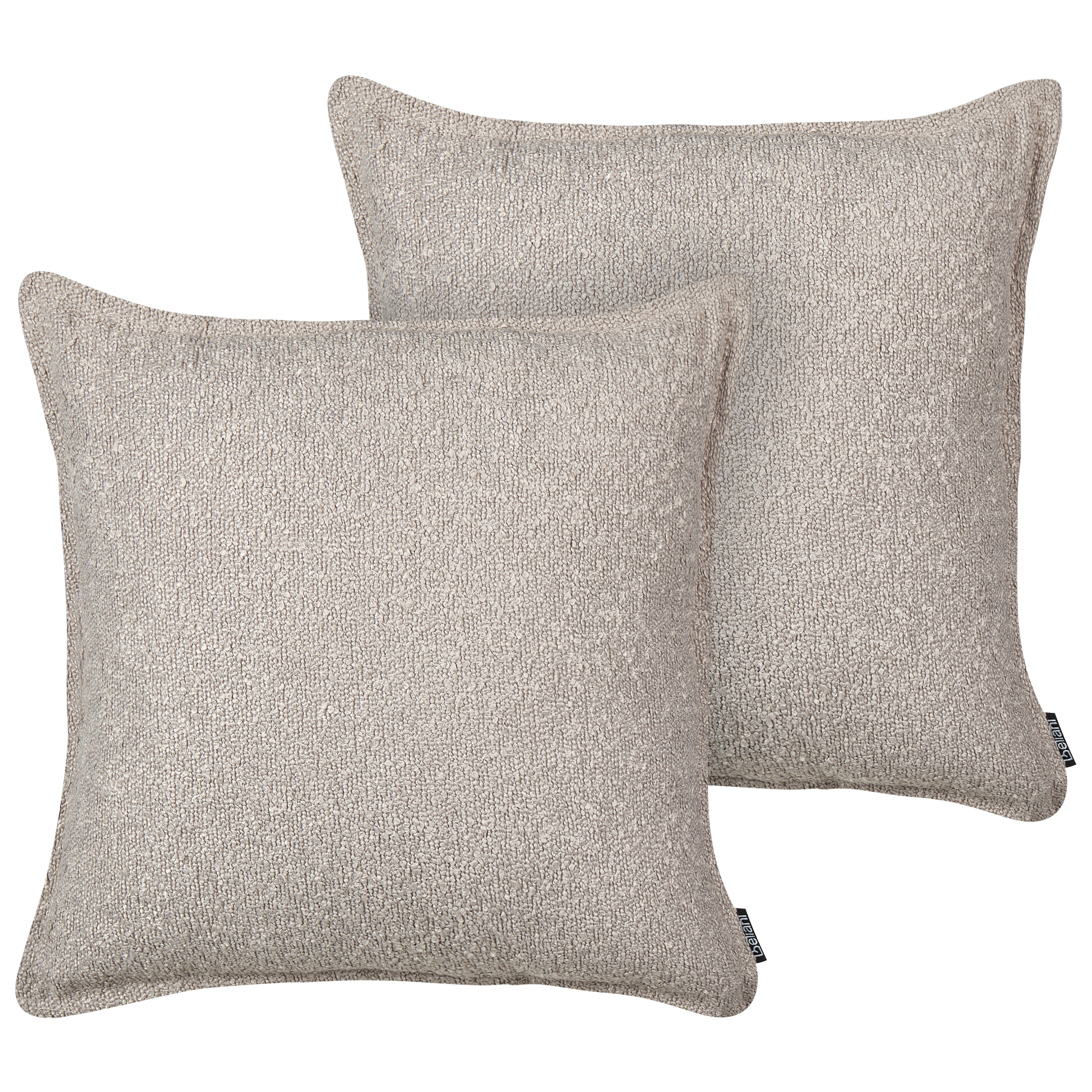 Set van 2 kussens Beige SENECIA 45 x 45 cm