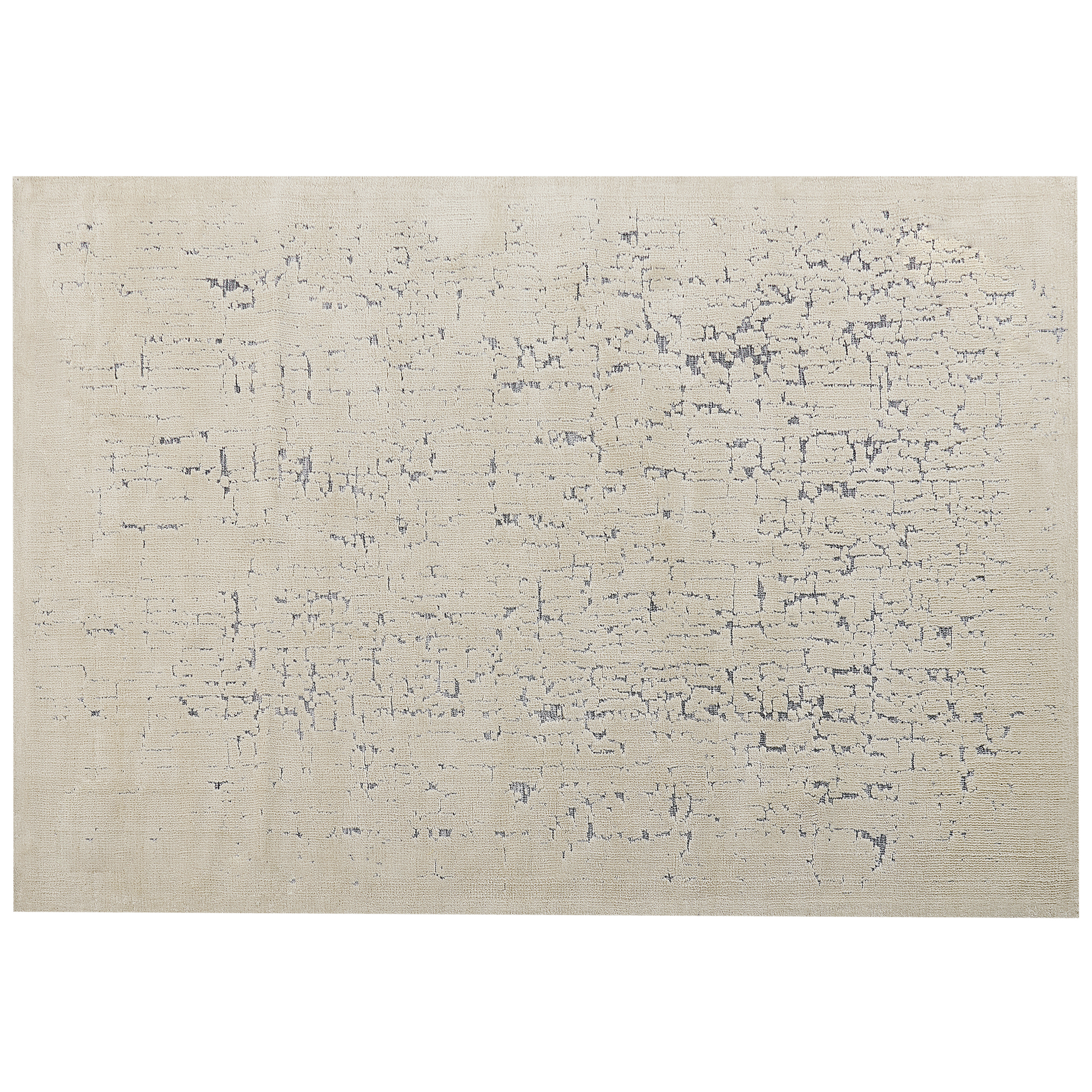 Vloerkleed polyester beige 160 x 230 cm NAKUS