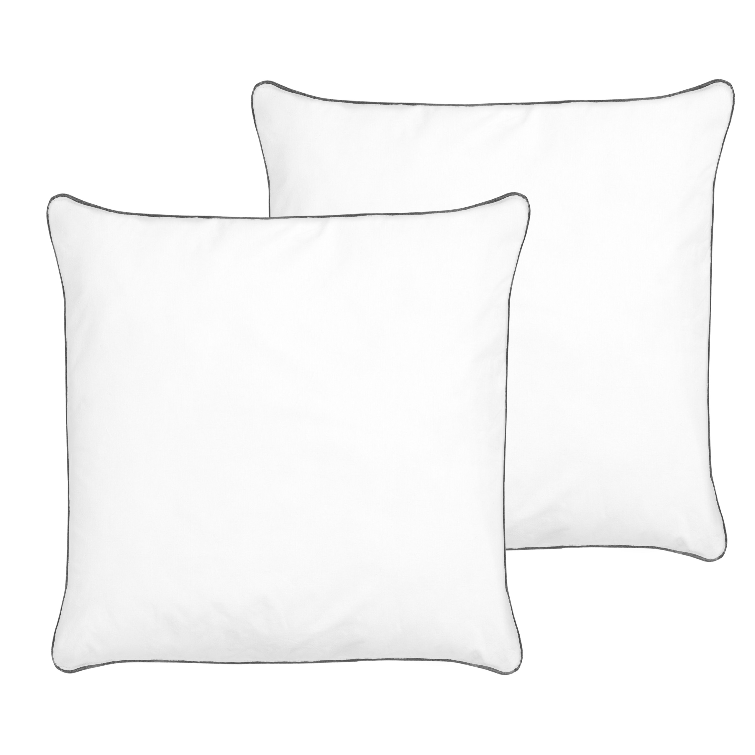 Hoofdkussen set van 2 microvezel 80 x 80 cm PELISTER