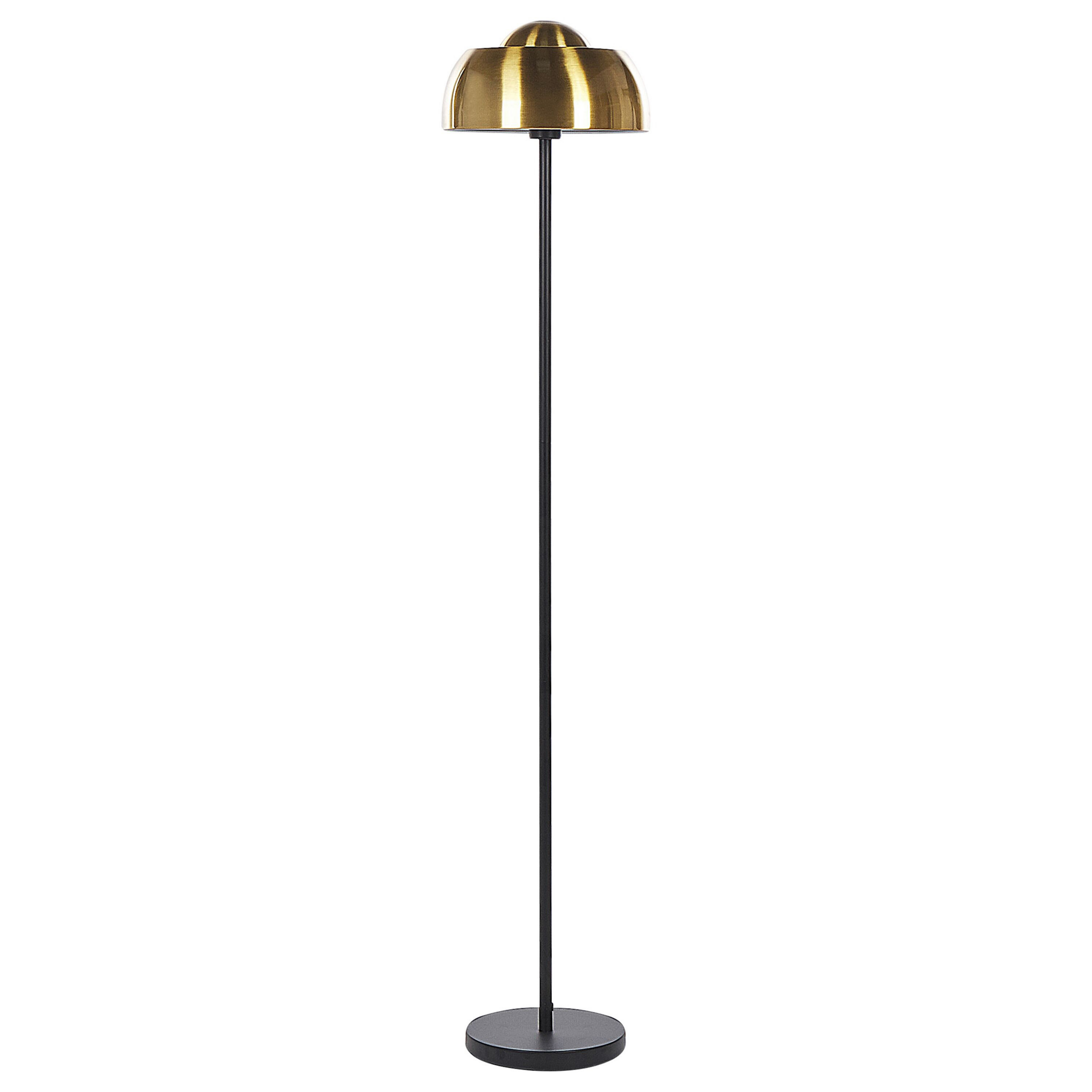Staande lamp goud/zwart SENETTE