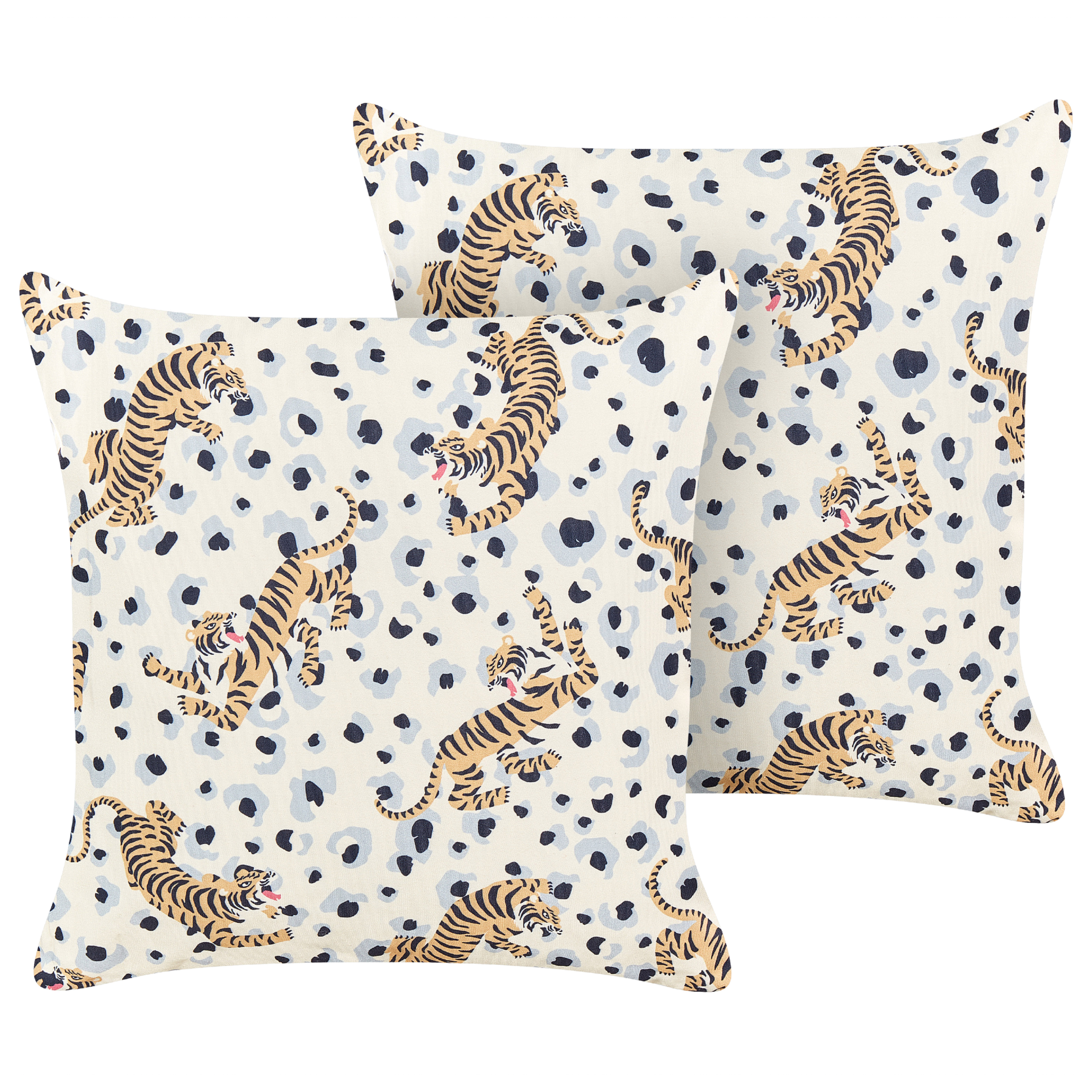Set van 2 kussens Beige ARENZANO 45 x 45 cm