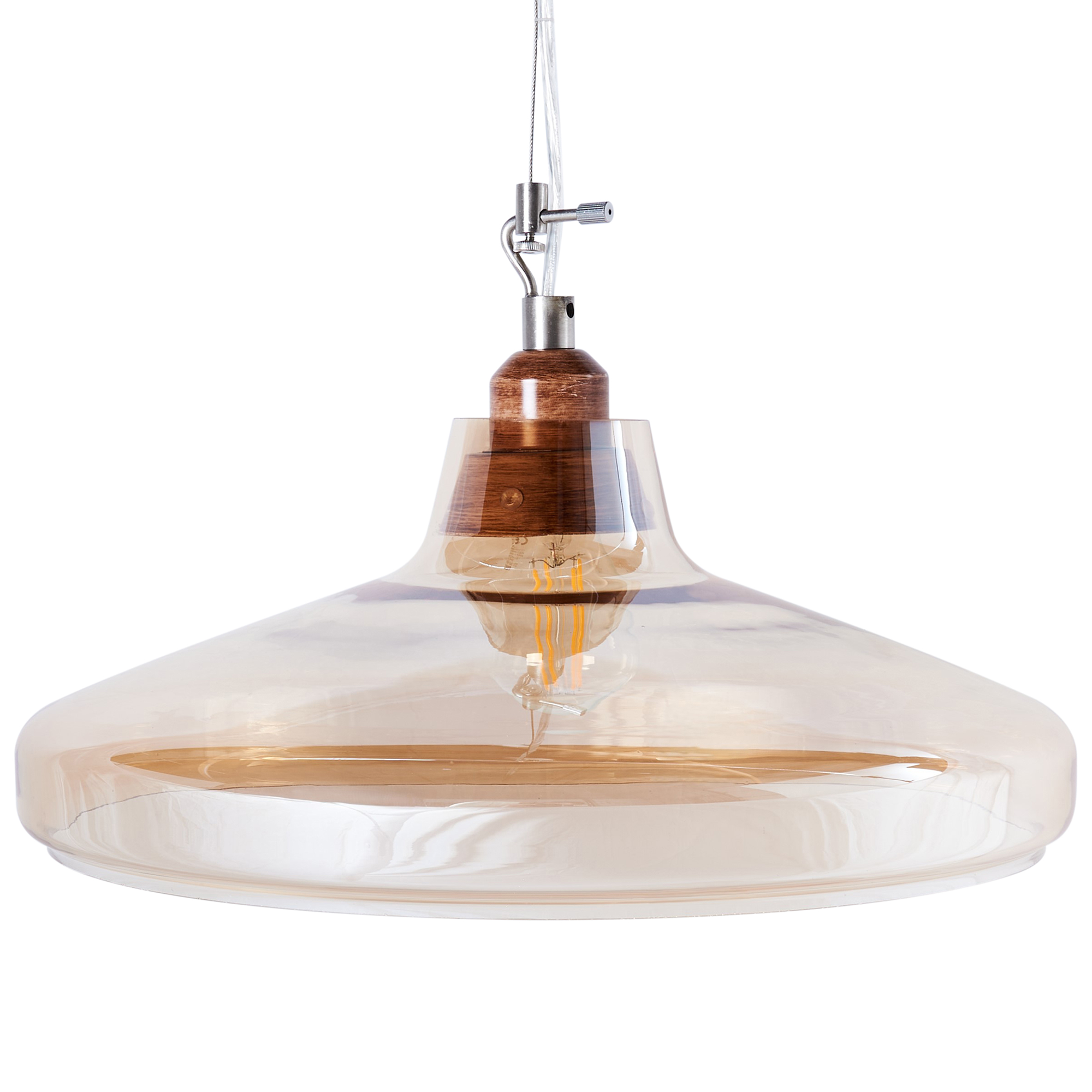 Hanglamp goudgeel ALIKOS