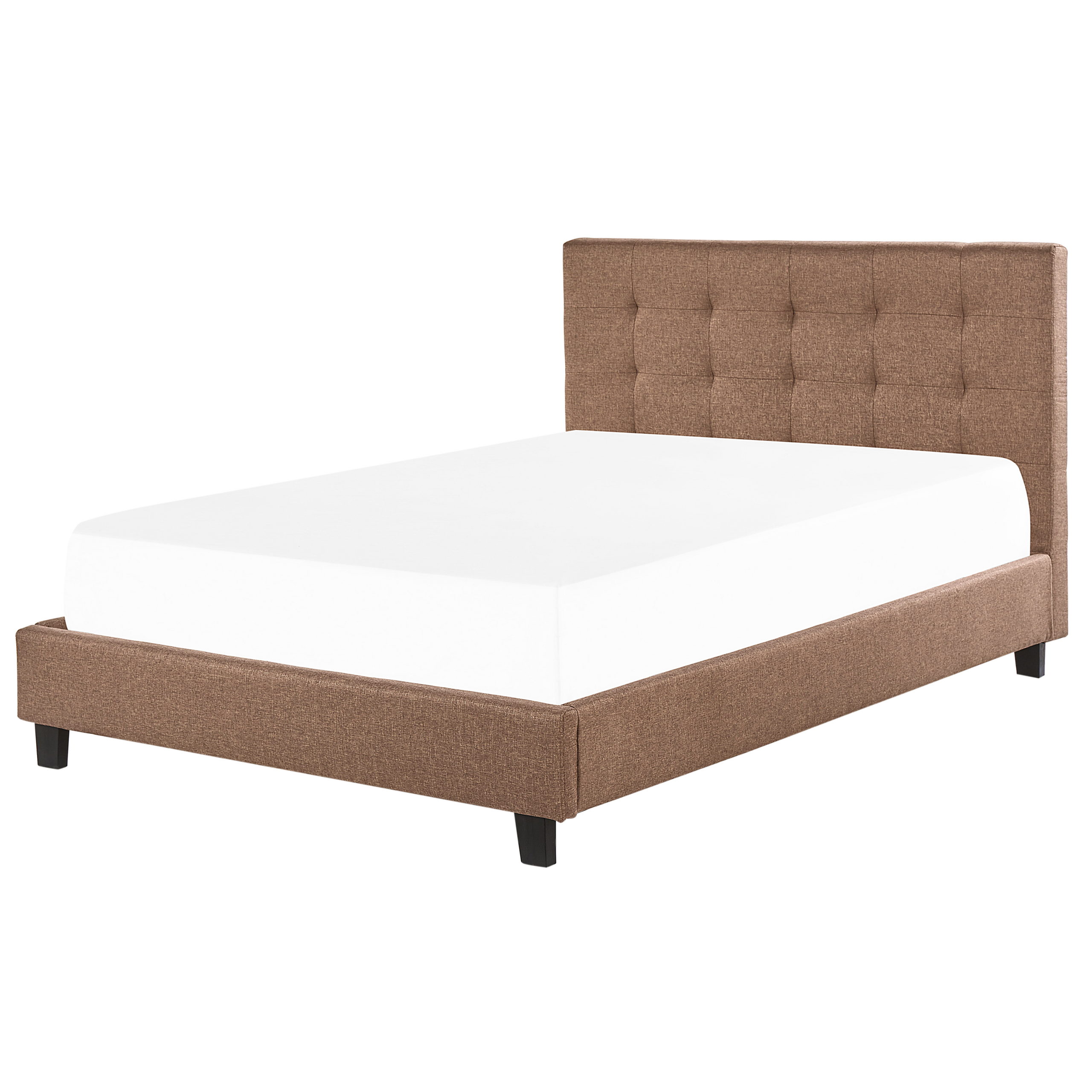 Waterbed stof bruin 140 x 200 cm LA ROCHELLE