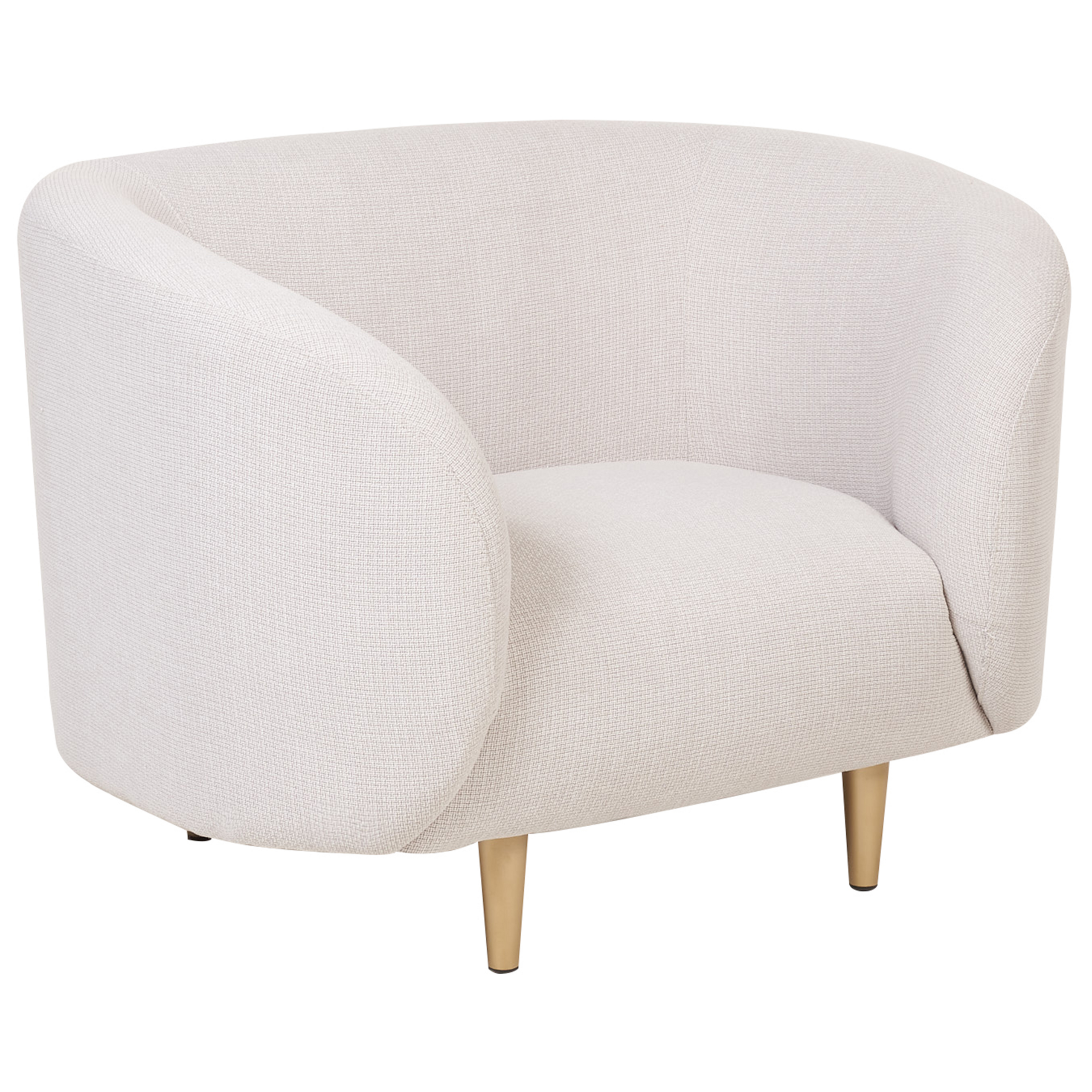 Fauteuil Lichtbeige LOEN