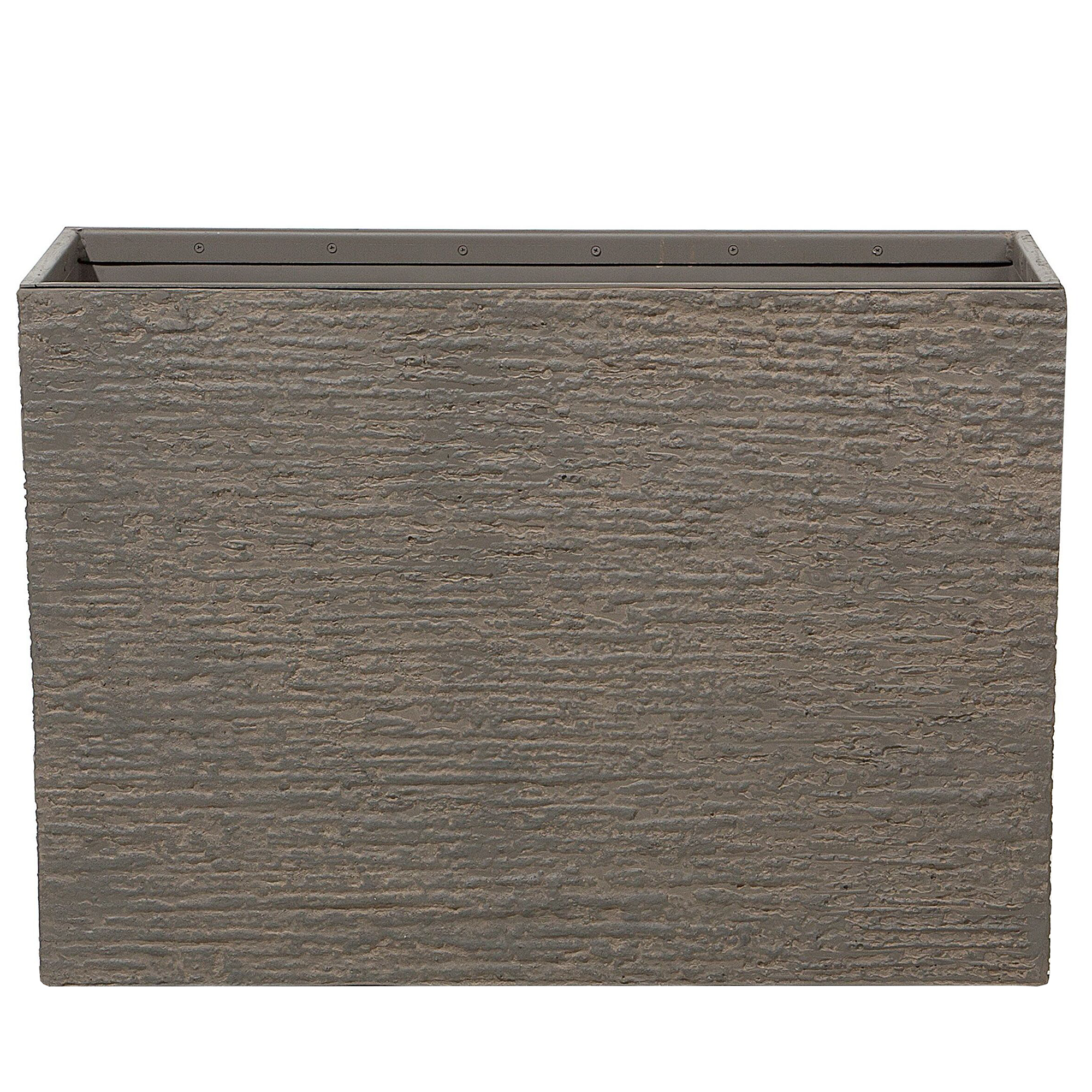 Bloempot donkerbruin 34x80x56 cm EDESSA