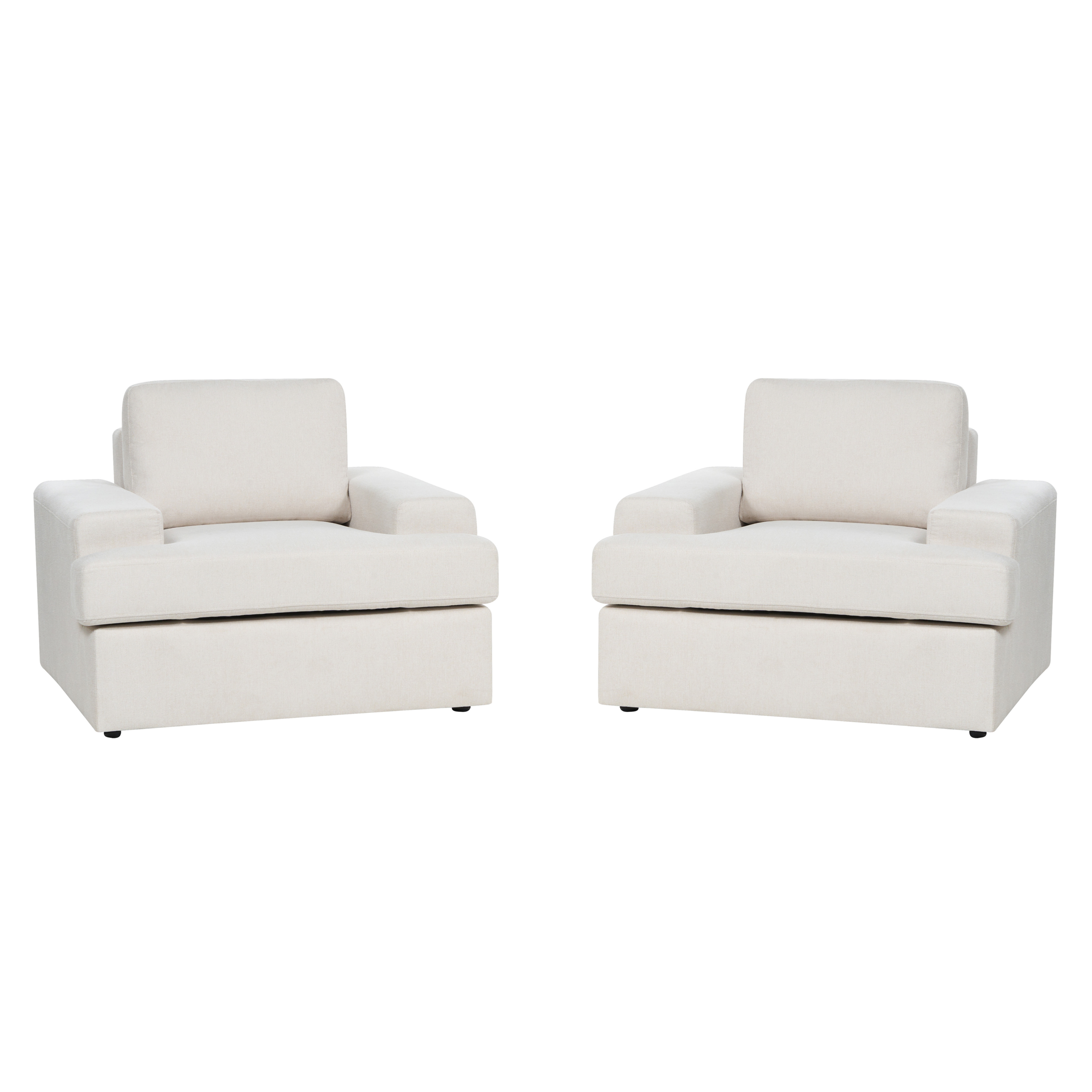 Fauteuil Lichtbeige ALLA
