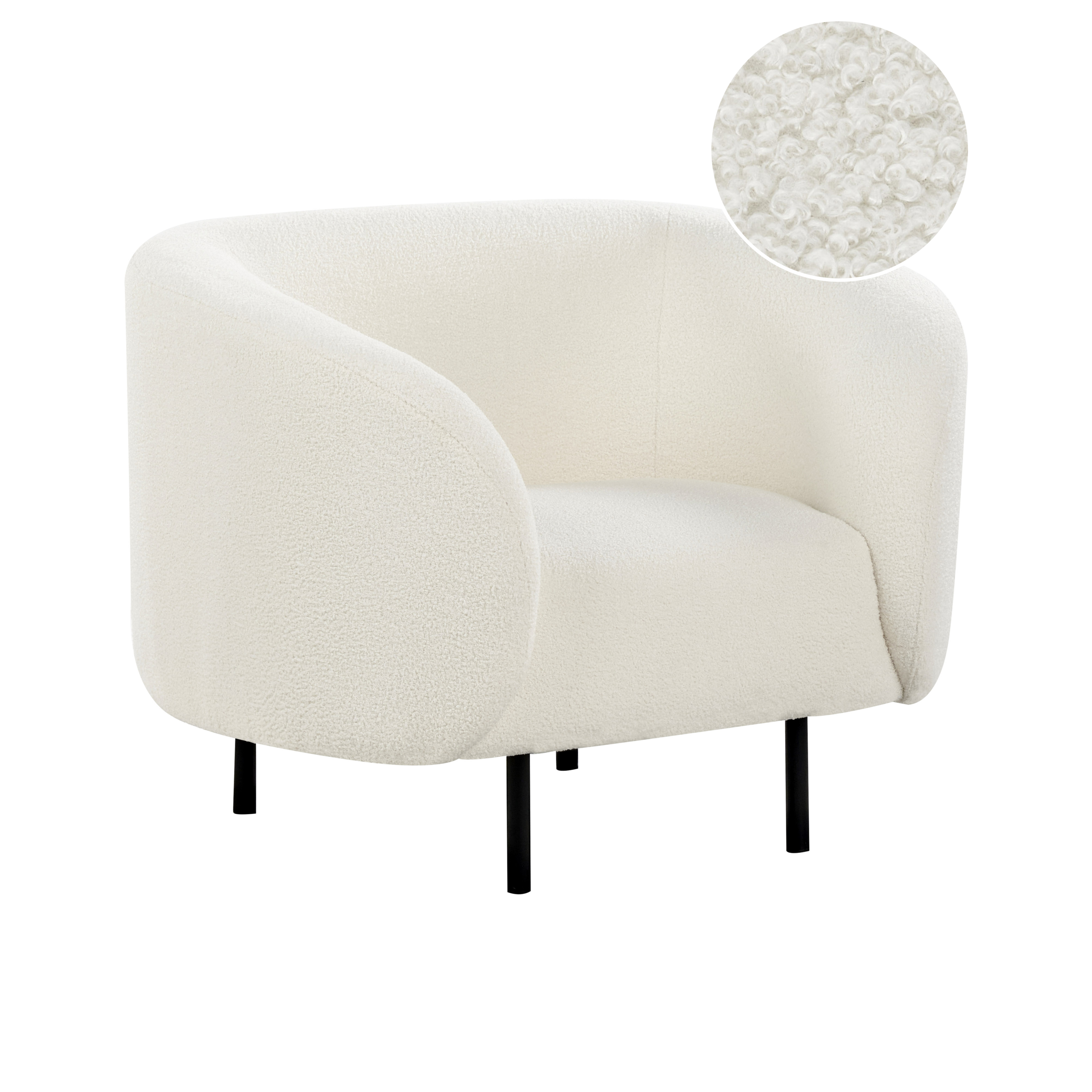 Fauteuil Wit LOEN