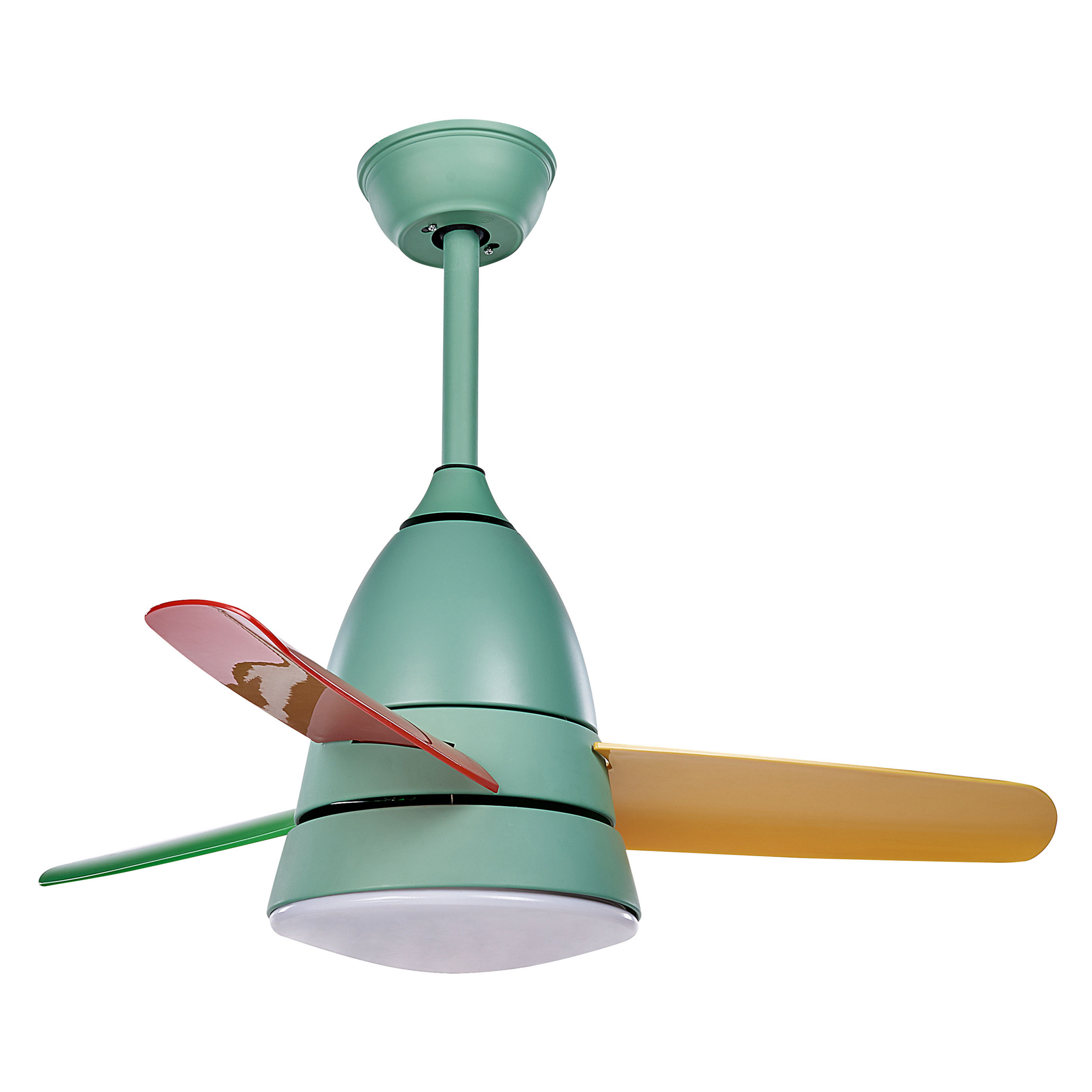 Plafondventilator met lamp meerkleurig STRAWBERRY