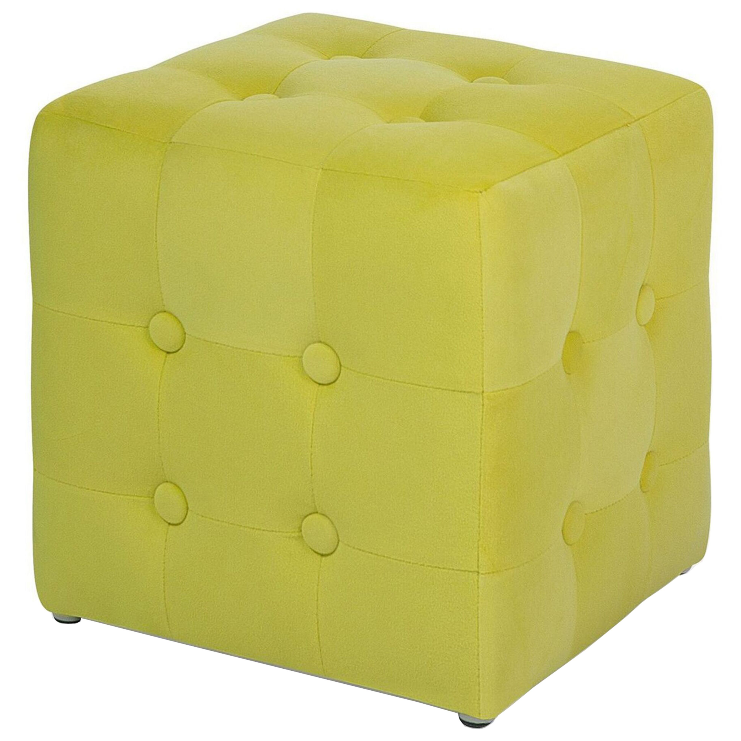 Hocker geel WISCONSIN