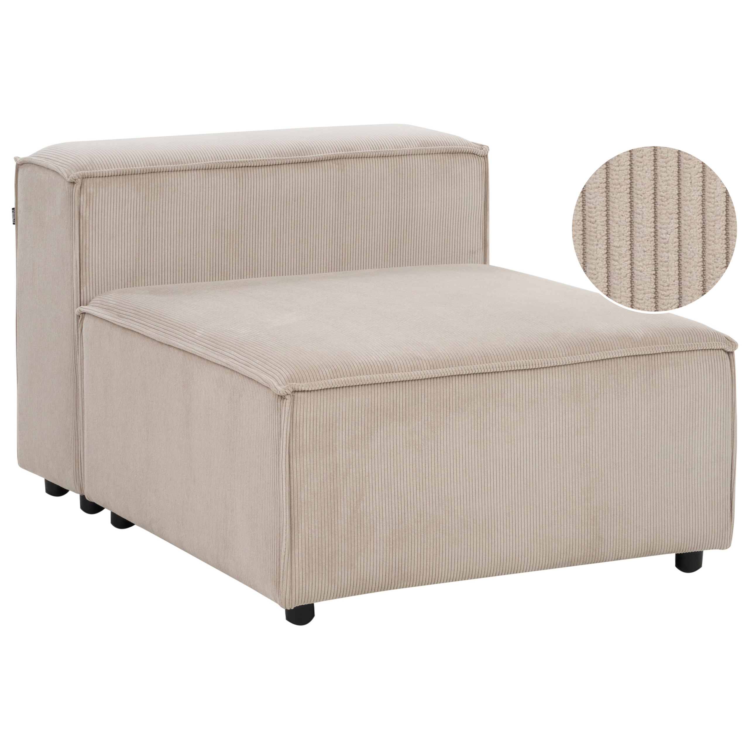 Fauteuil-module Lichtbruin APRICA