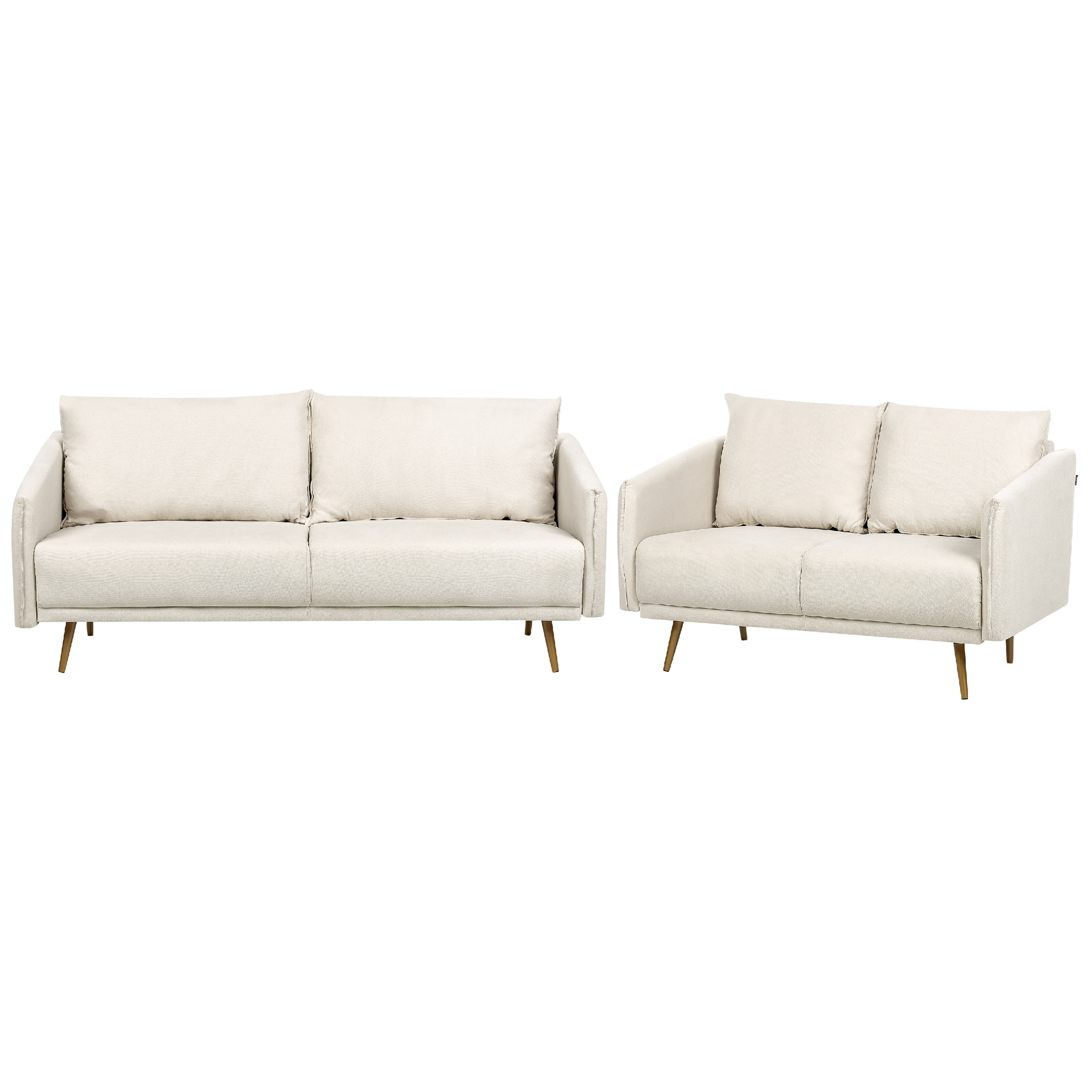 Bankenset stof beige MAURA