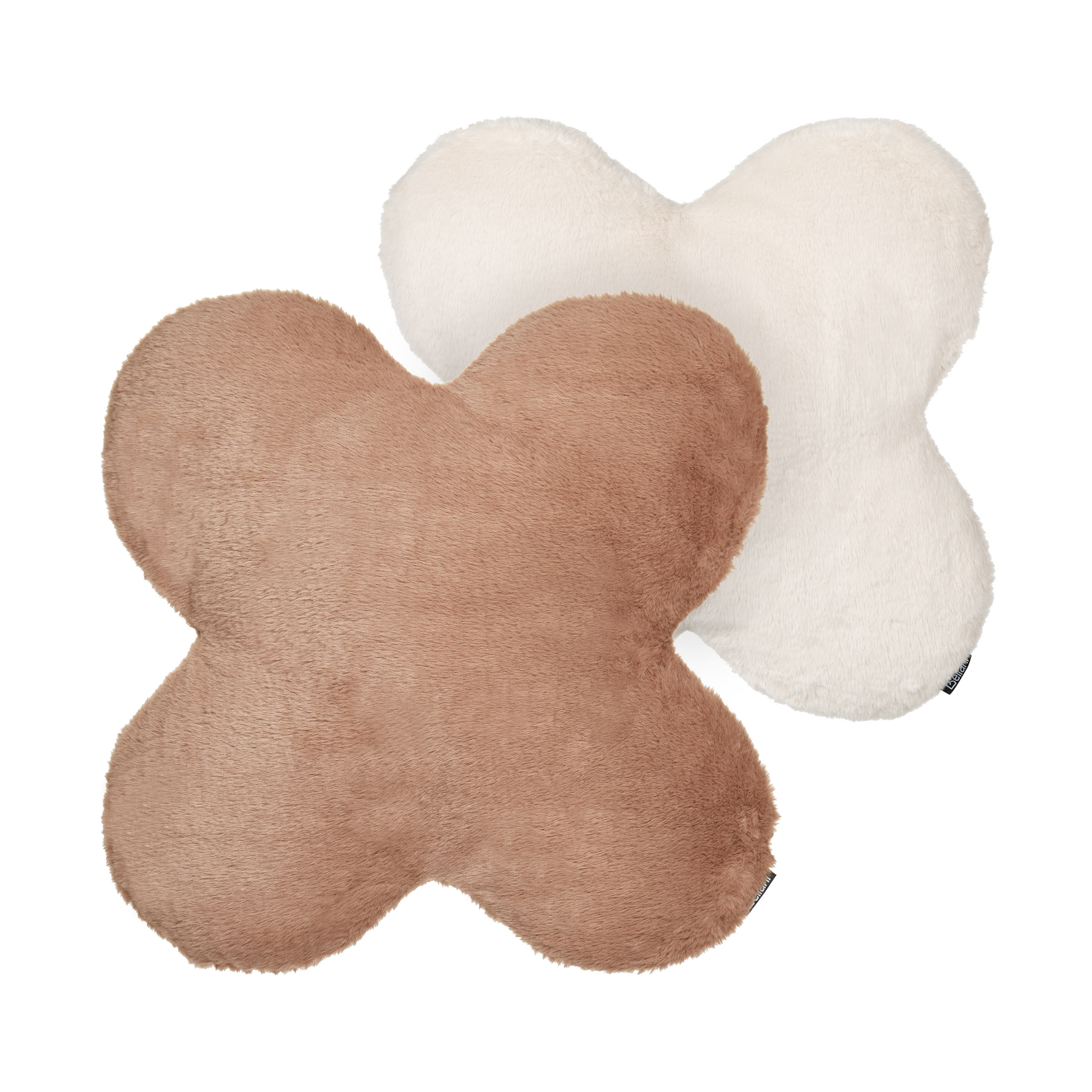 Set van 2 kussens Beige ACHILLEA 54 x 54 cm