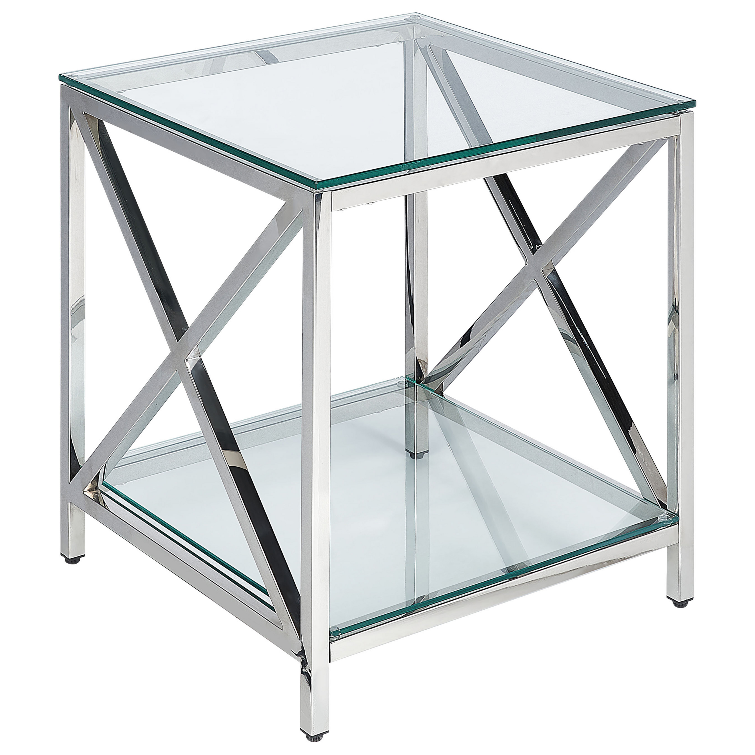 Bijzettafel zilver AUDET