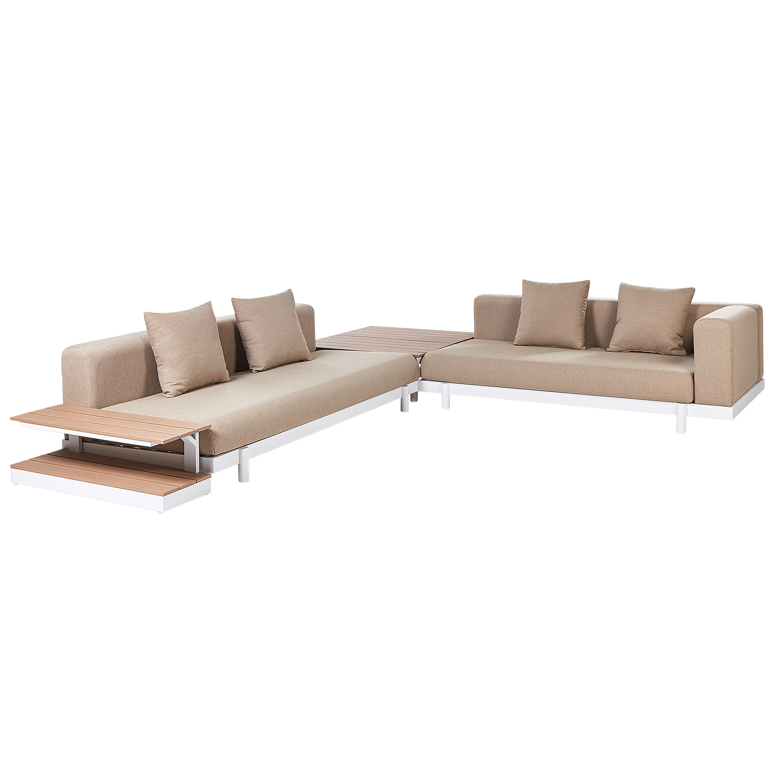 Zitgroep Polyester Beige MISSANELLO