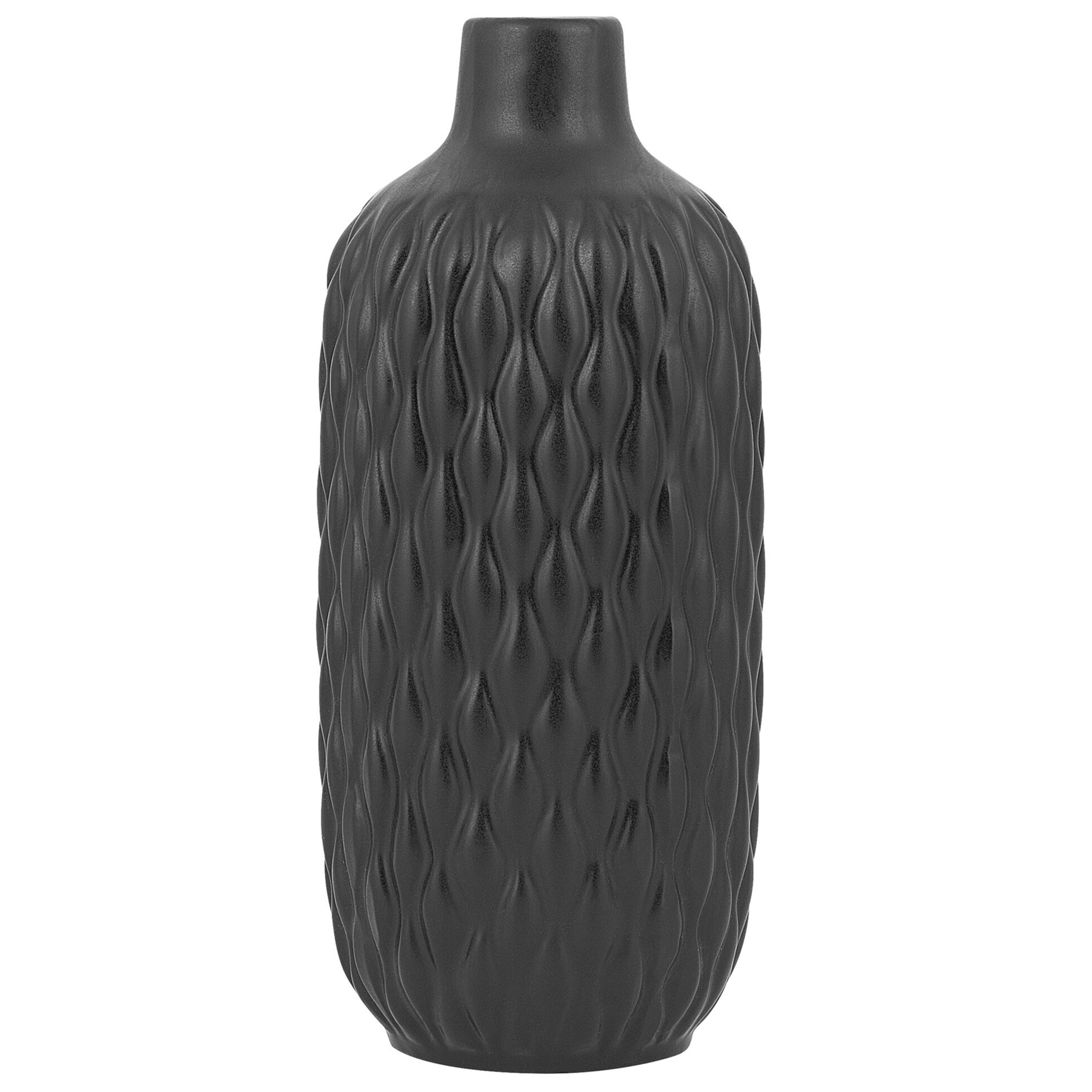Steengoed Decovaas 31 cm Zwart EMAR