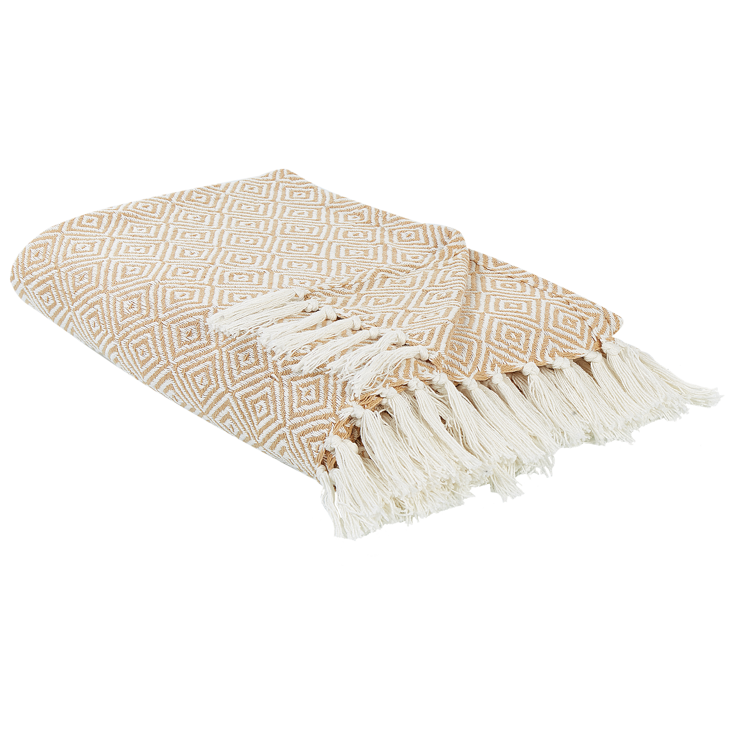 Bedsprei beige 200 x 220 cm TOUTLI