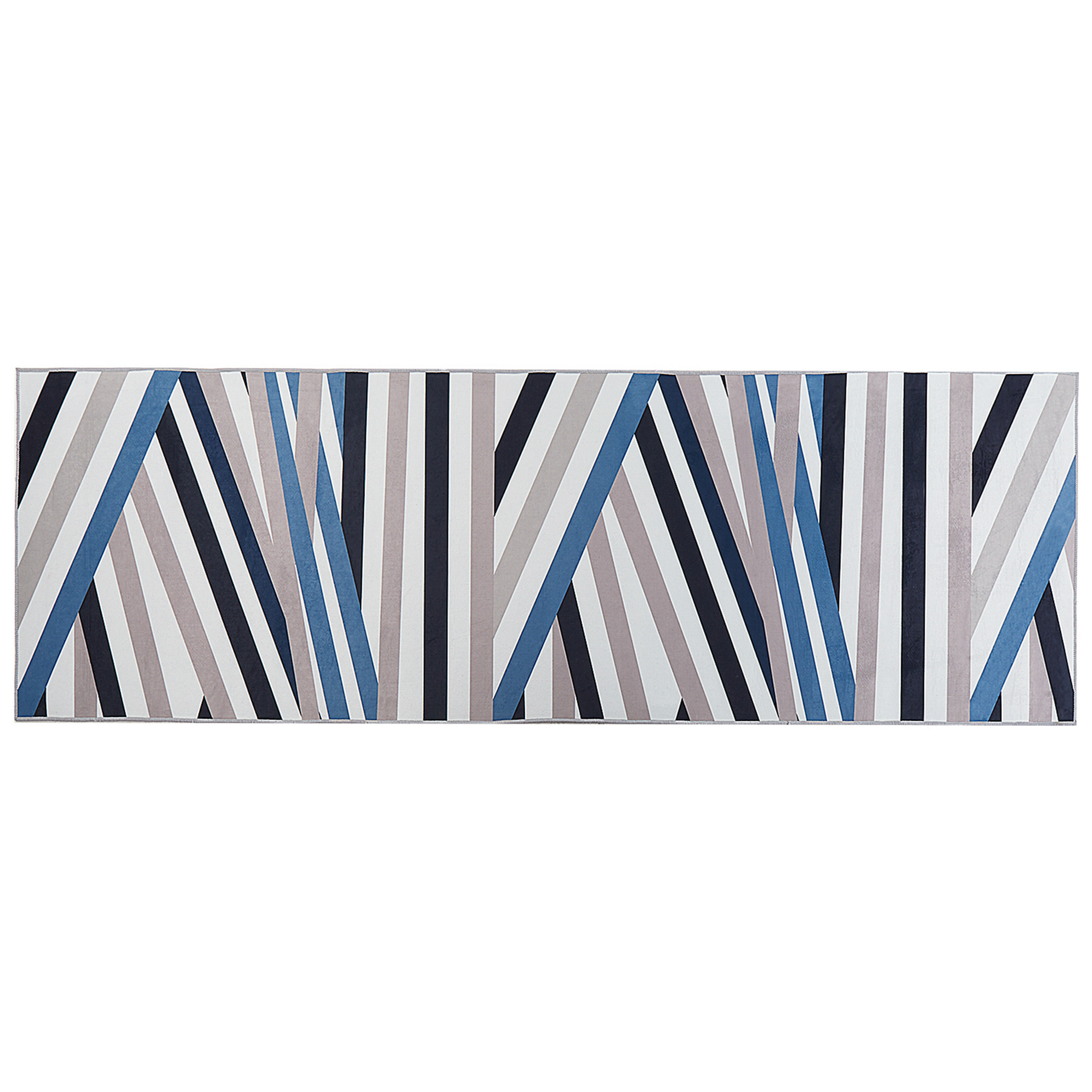 Vloerkleed polyester meerkleurig 80 x 240 cm ARTHUR