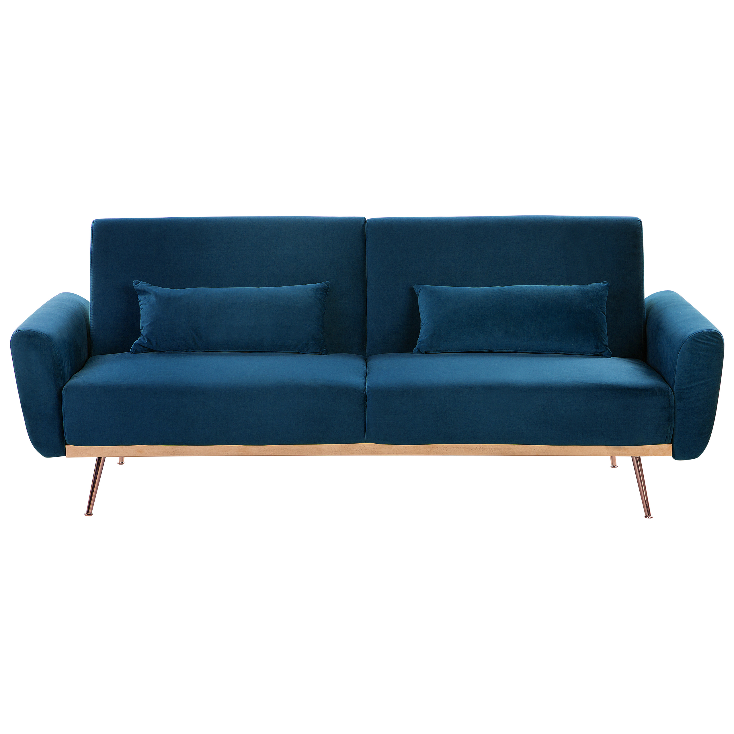 Driezitsbank Fluweel Marineblauw EINA
