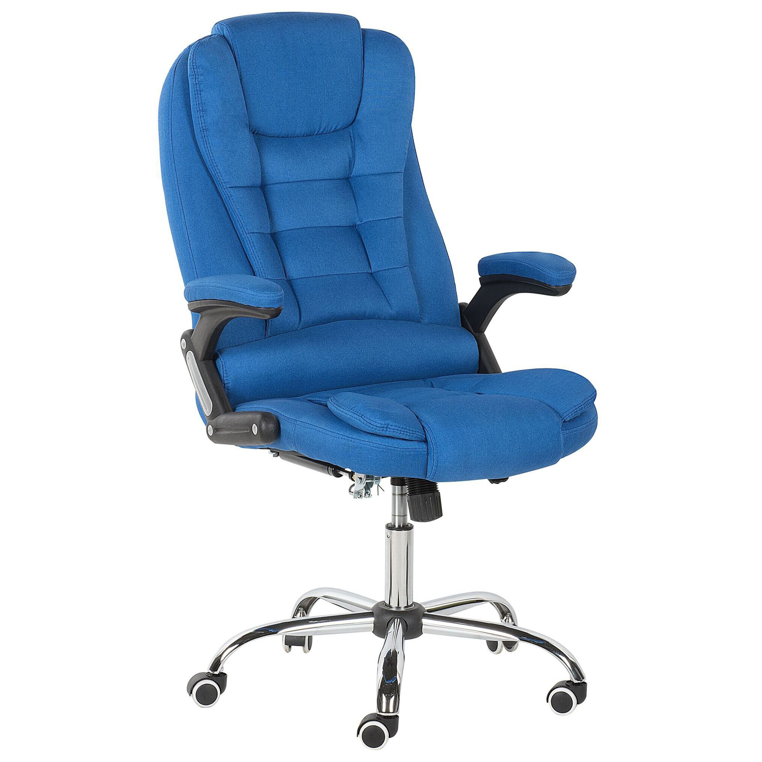 Directeursstoel Stof Blauw ROYAL