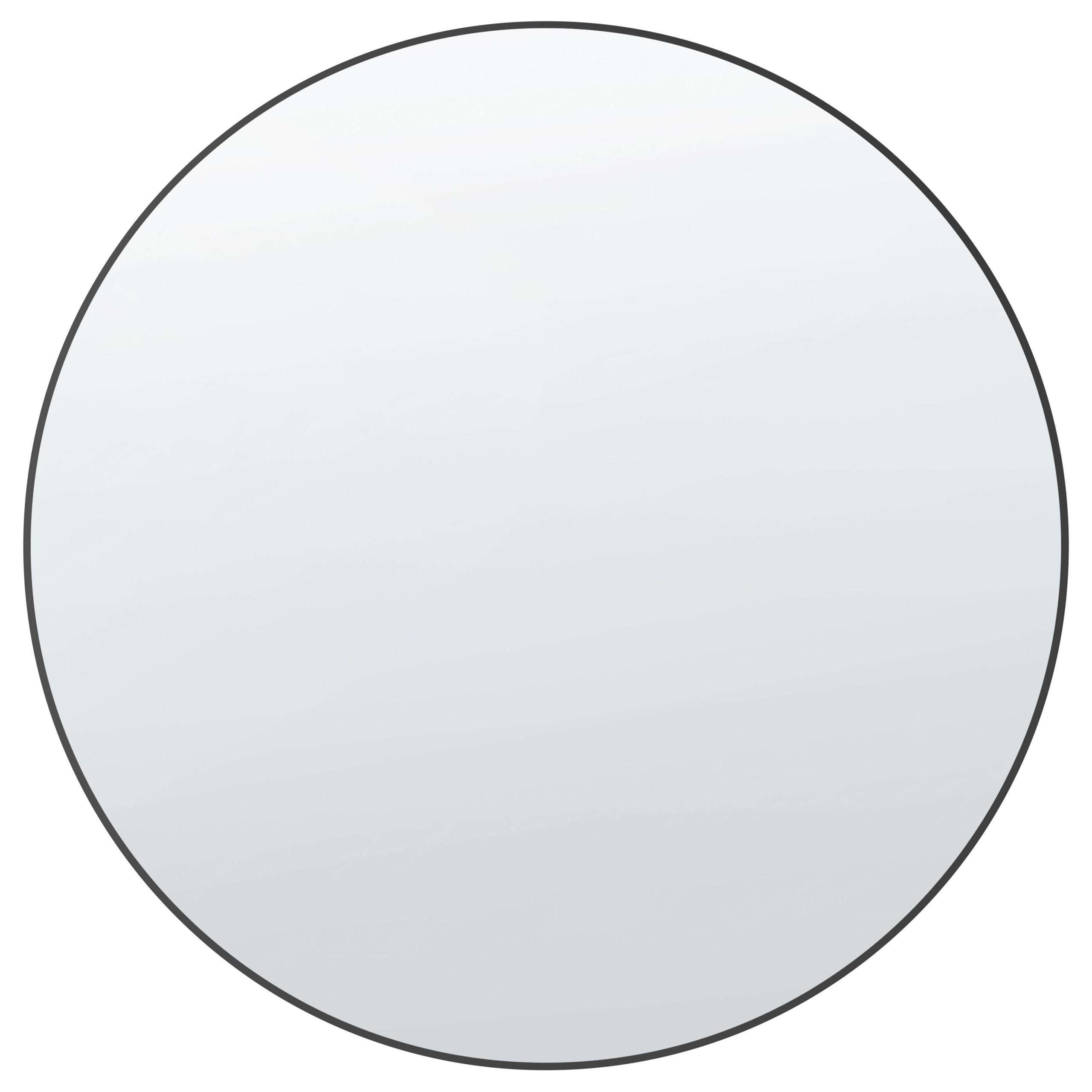Wandspiegel 80 cm Zwart ANNEMASSE