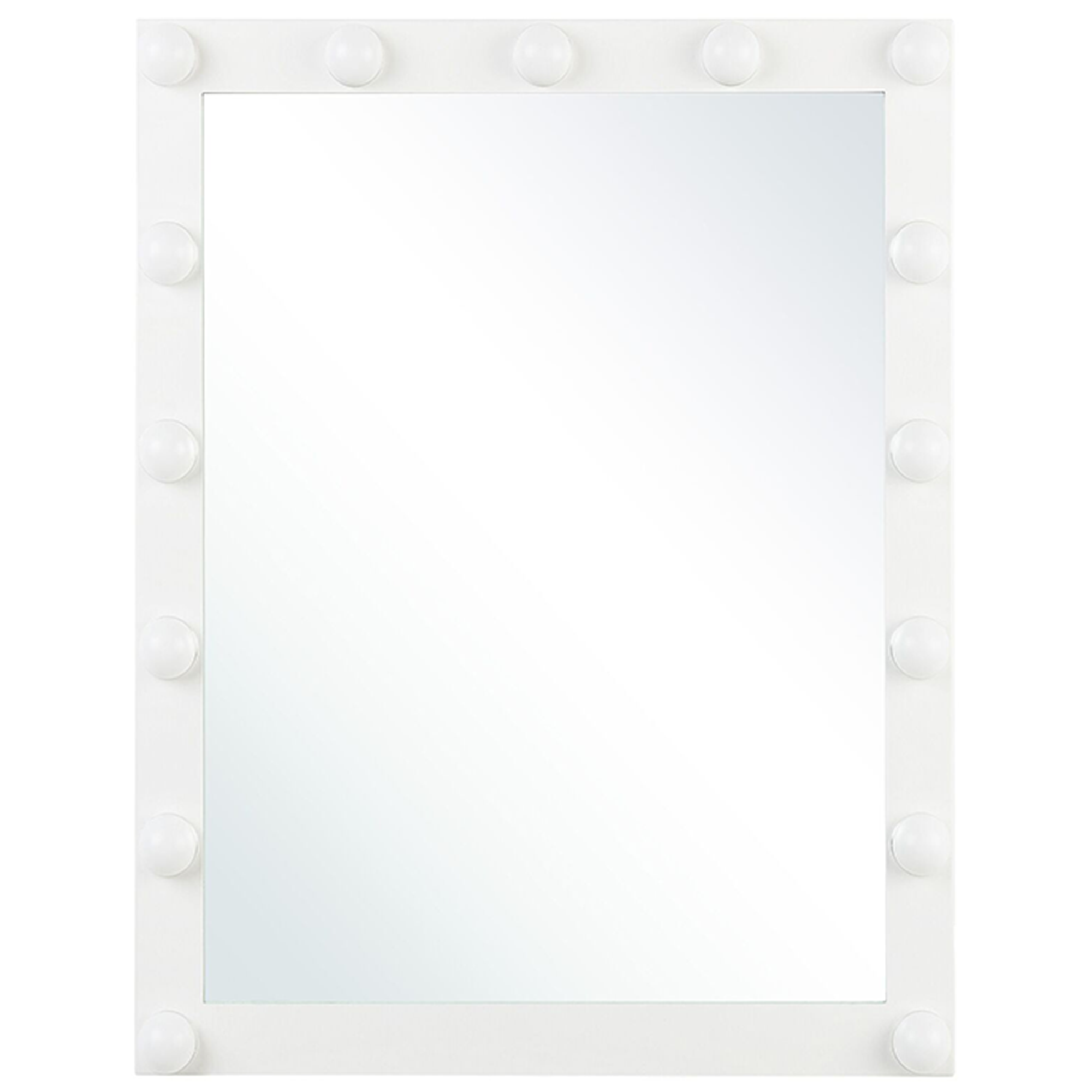 Badkamerspiegel met LED wit 50 x 60 cm ODENAS