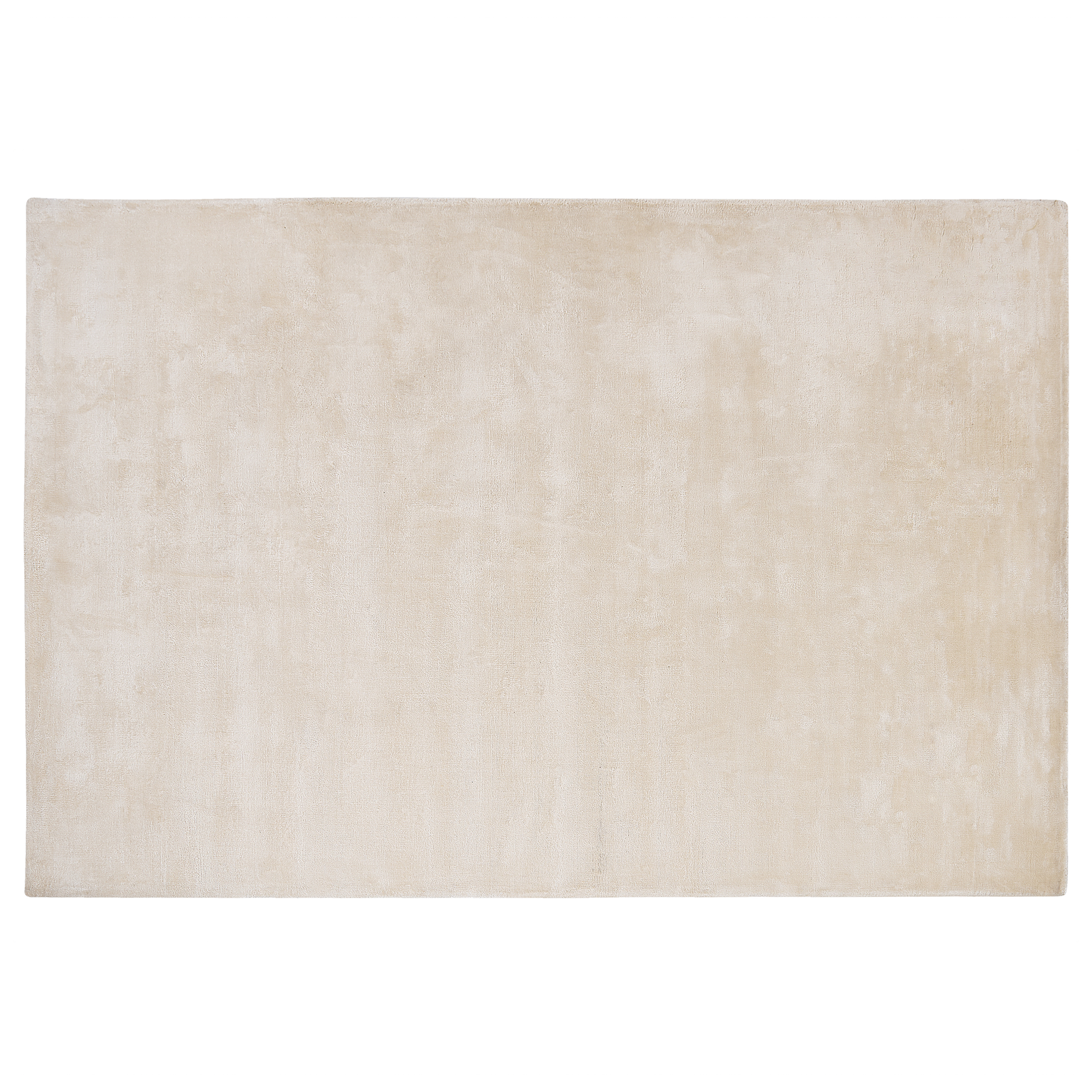 Vloerkleed viscose lichtbeige 140 x 200 cm GESI II