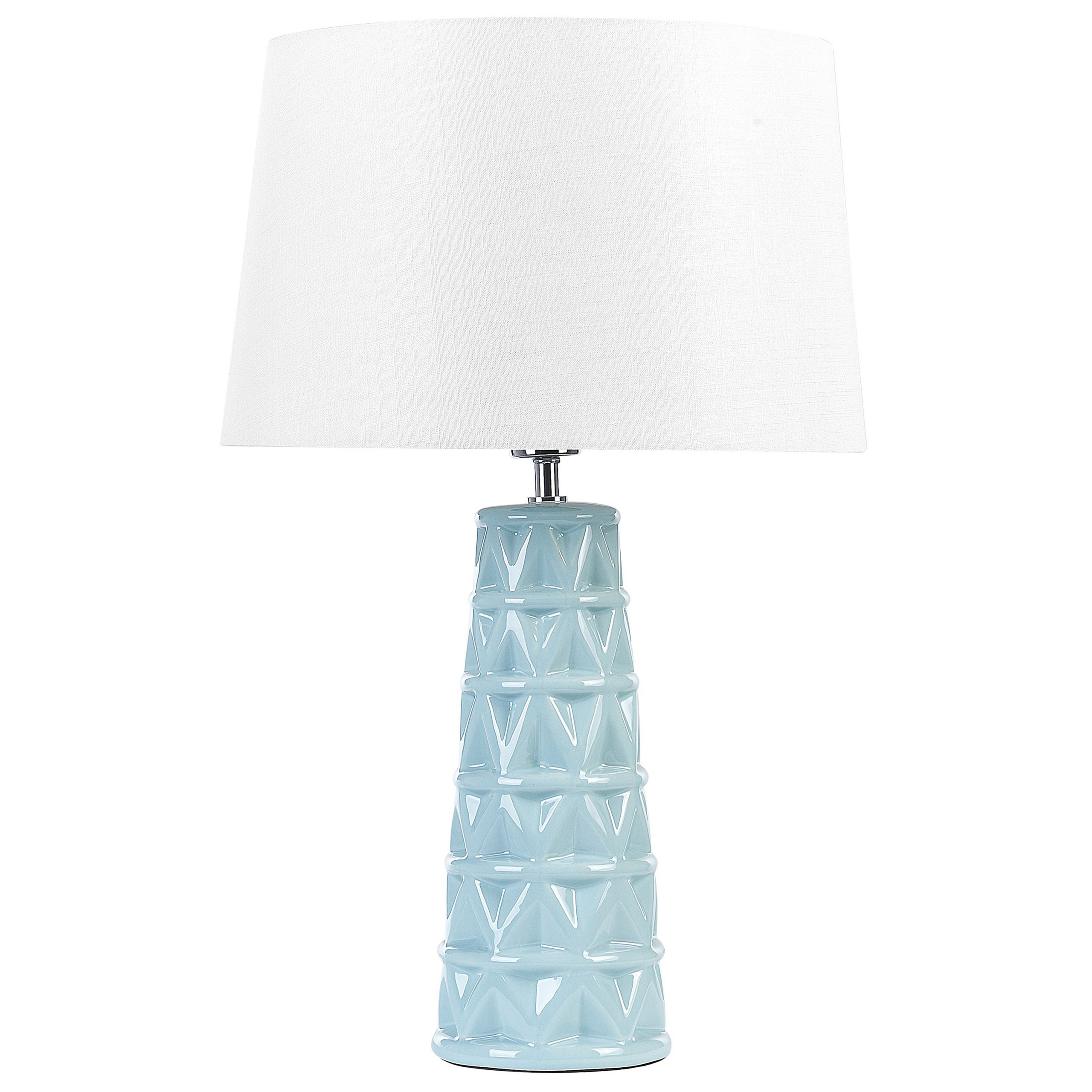 Tafellamp keramiek blauw VINCES