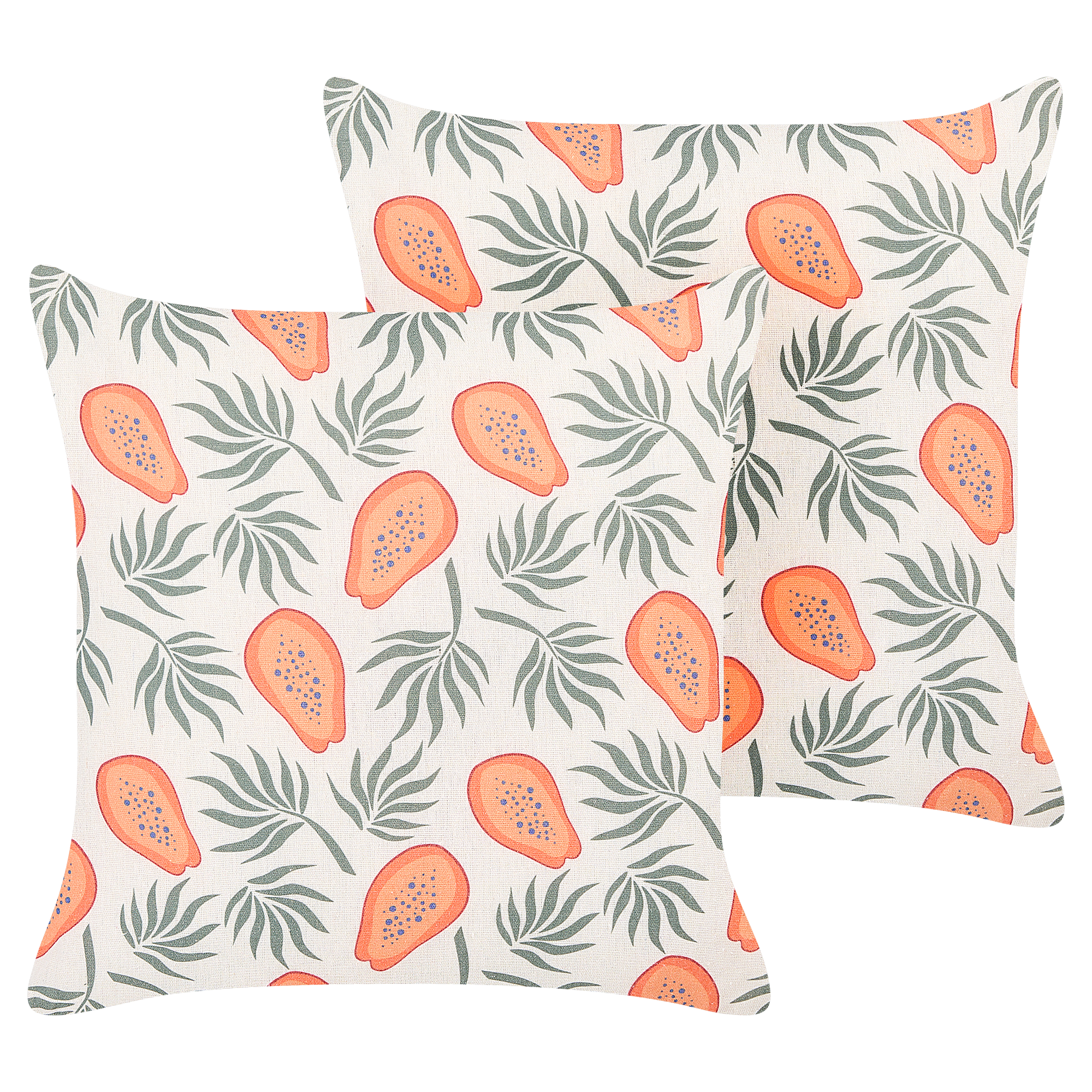 Set van 2 kussens Multicolor AVENS 45 x 45 cm