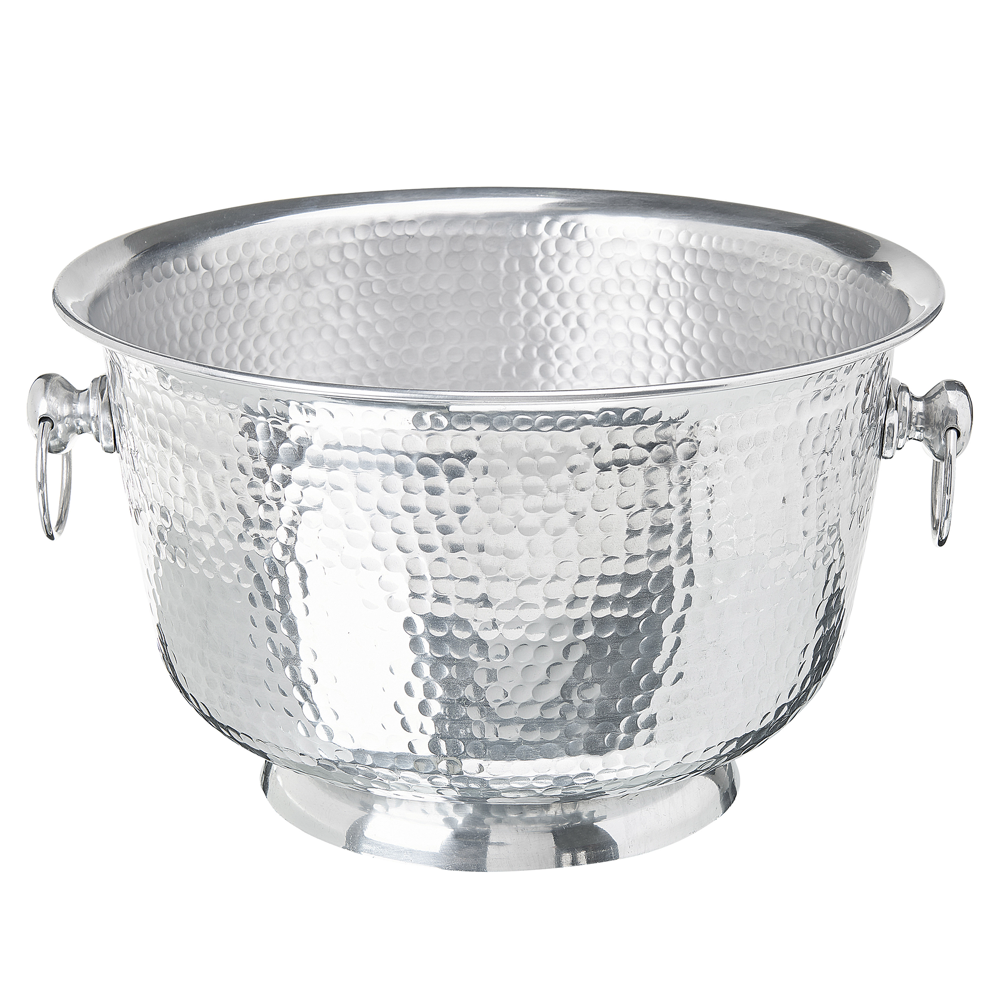 Champagnekoeler zilver POMPEII