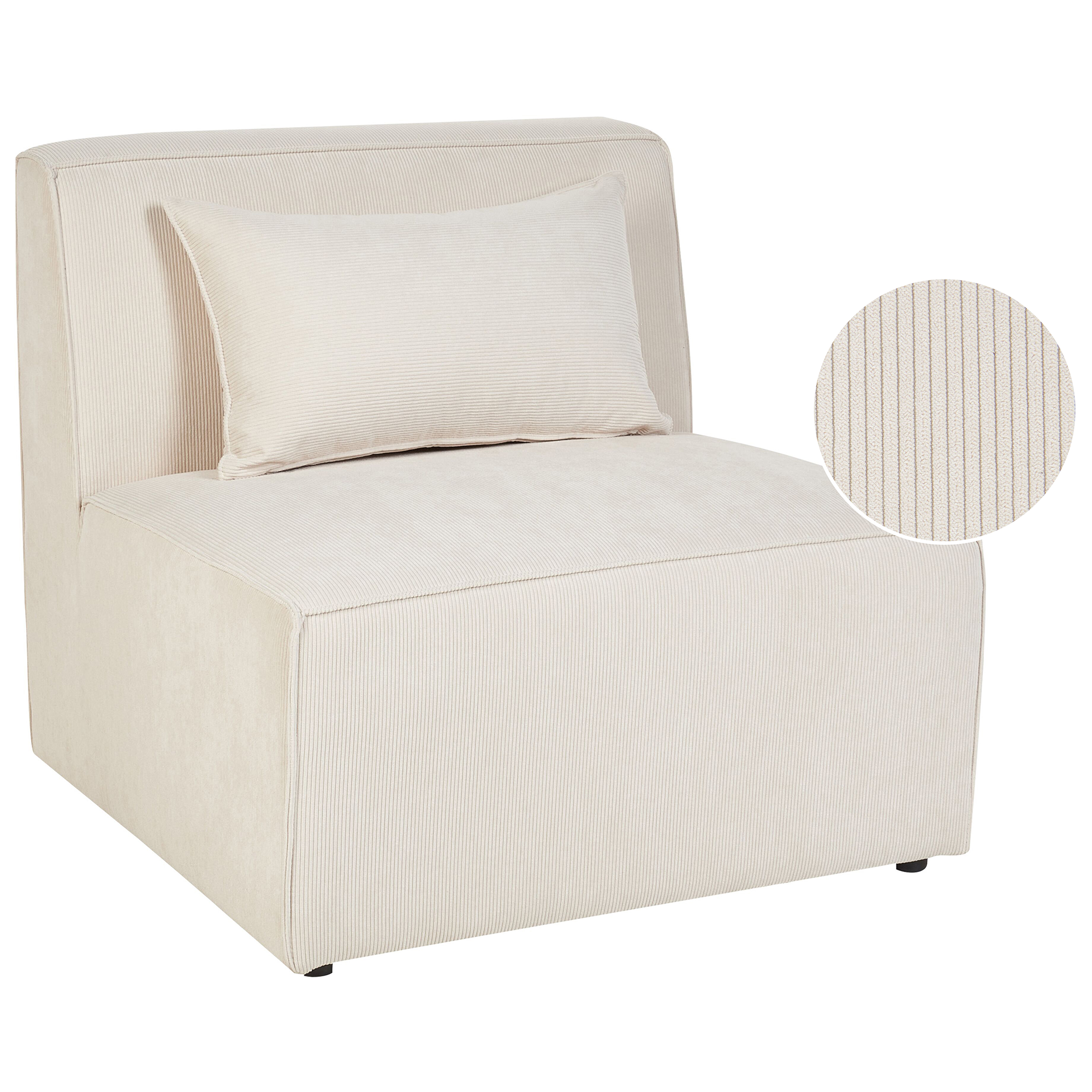 Fauteuil-module Lichtbeige LEMVIG