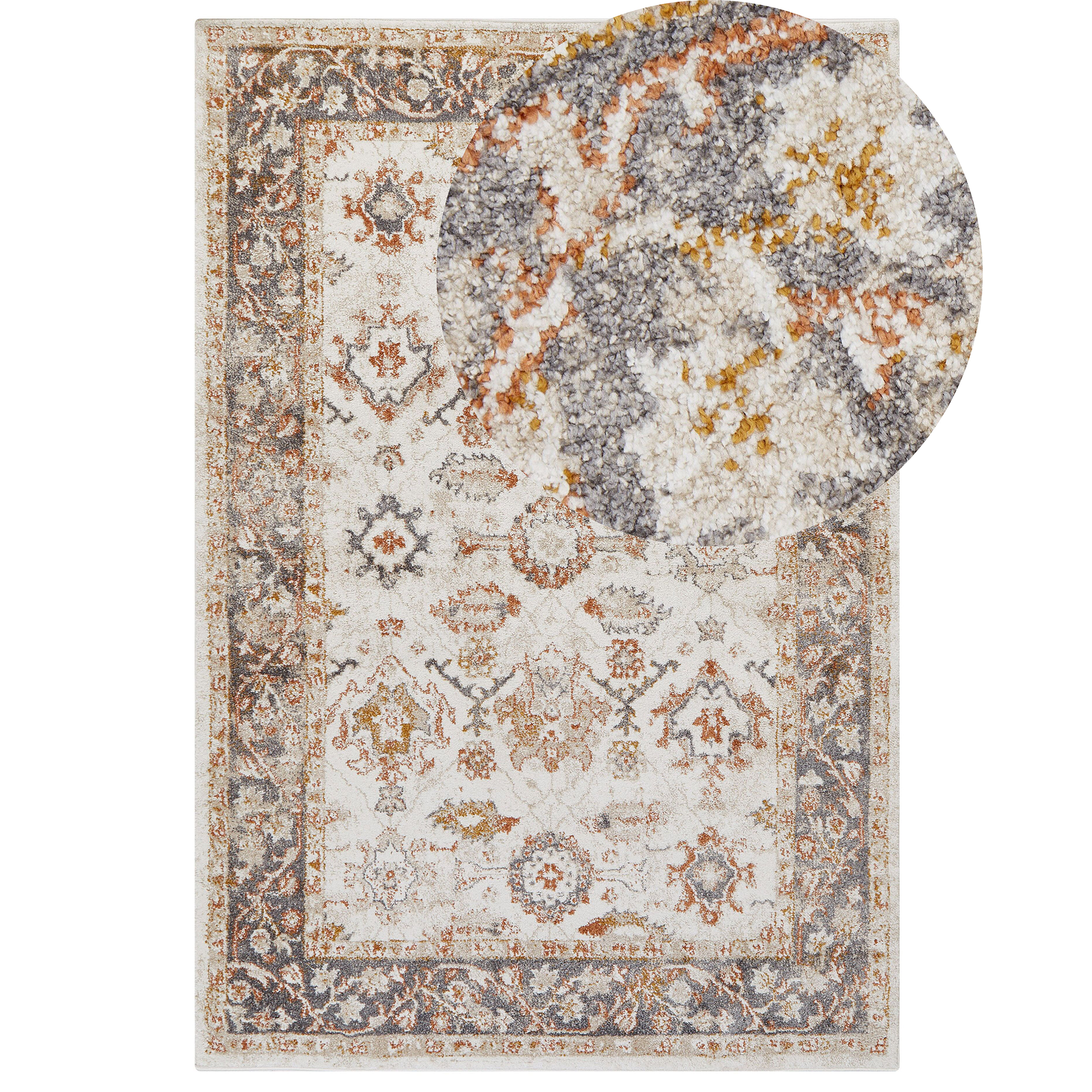 Vloerkleed polypropyleen beige 200 x 300 cm NURNUS