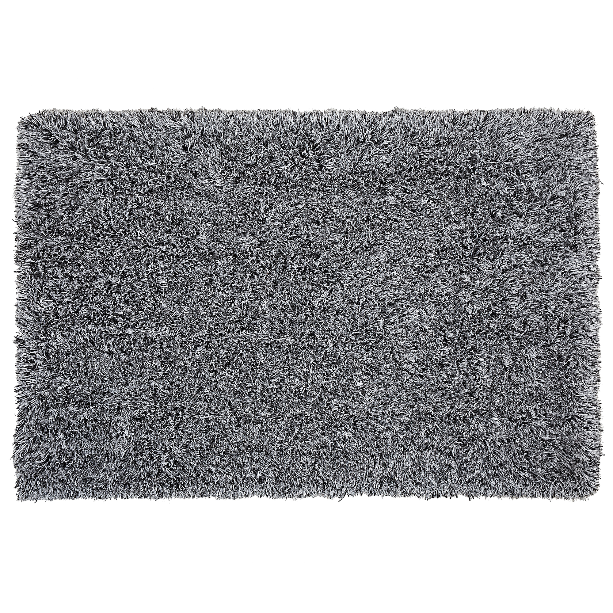 Vloerkleed polyester zwart/wit 160 x 230 cm CIDE