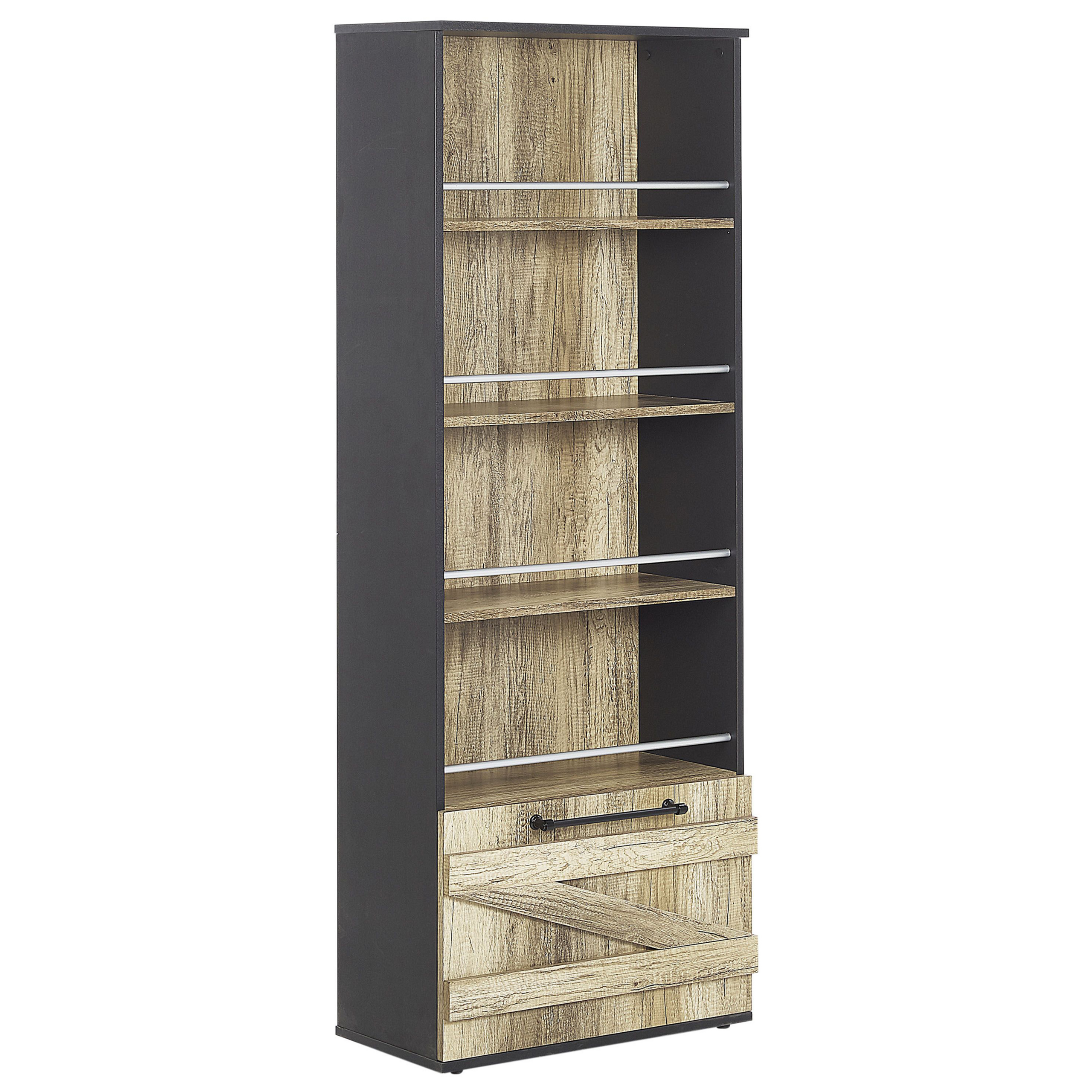 Boekenkast met 4 planken Lichte houtkleur SALTER