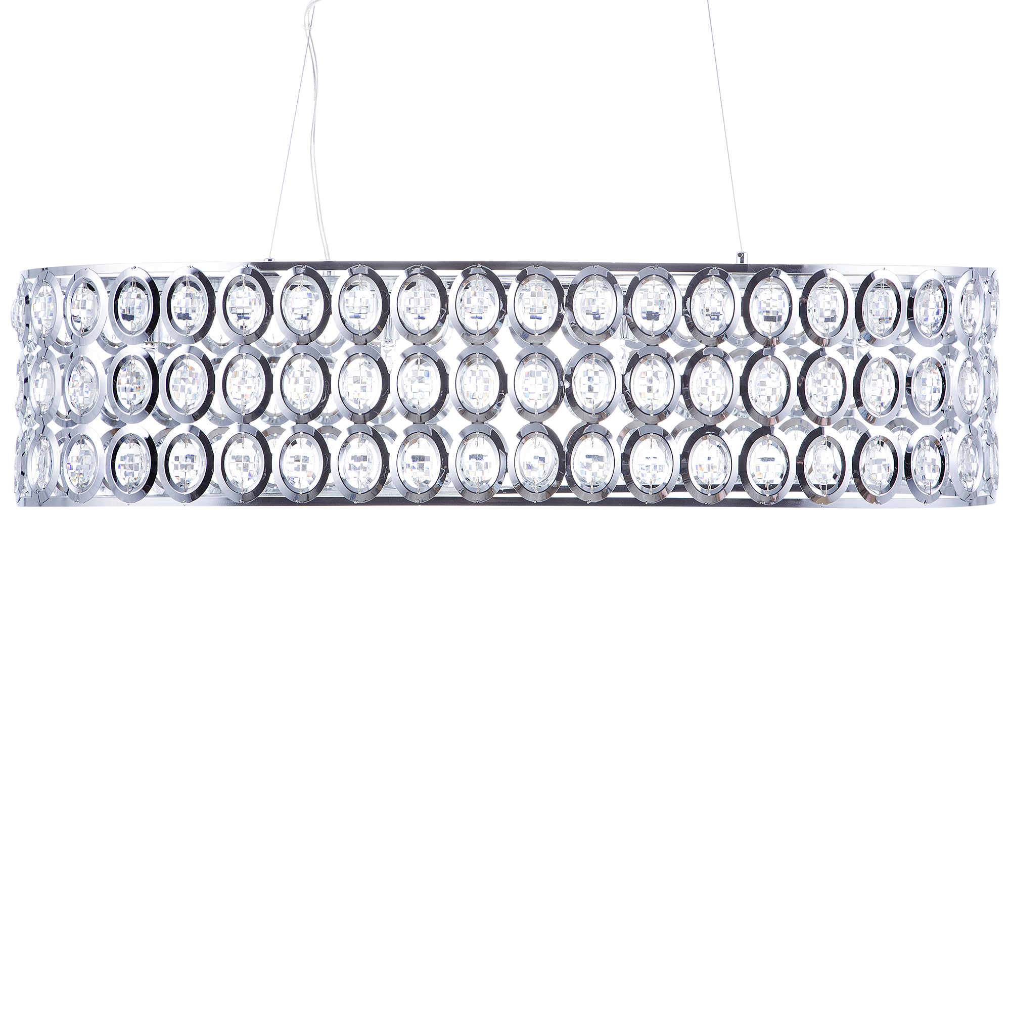 Hanglamp zilver TENNA L