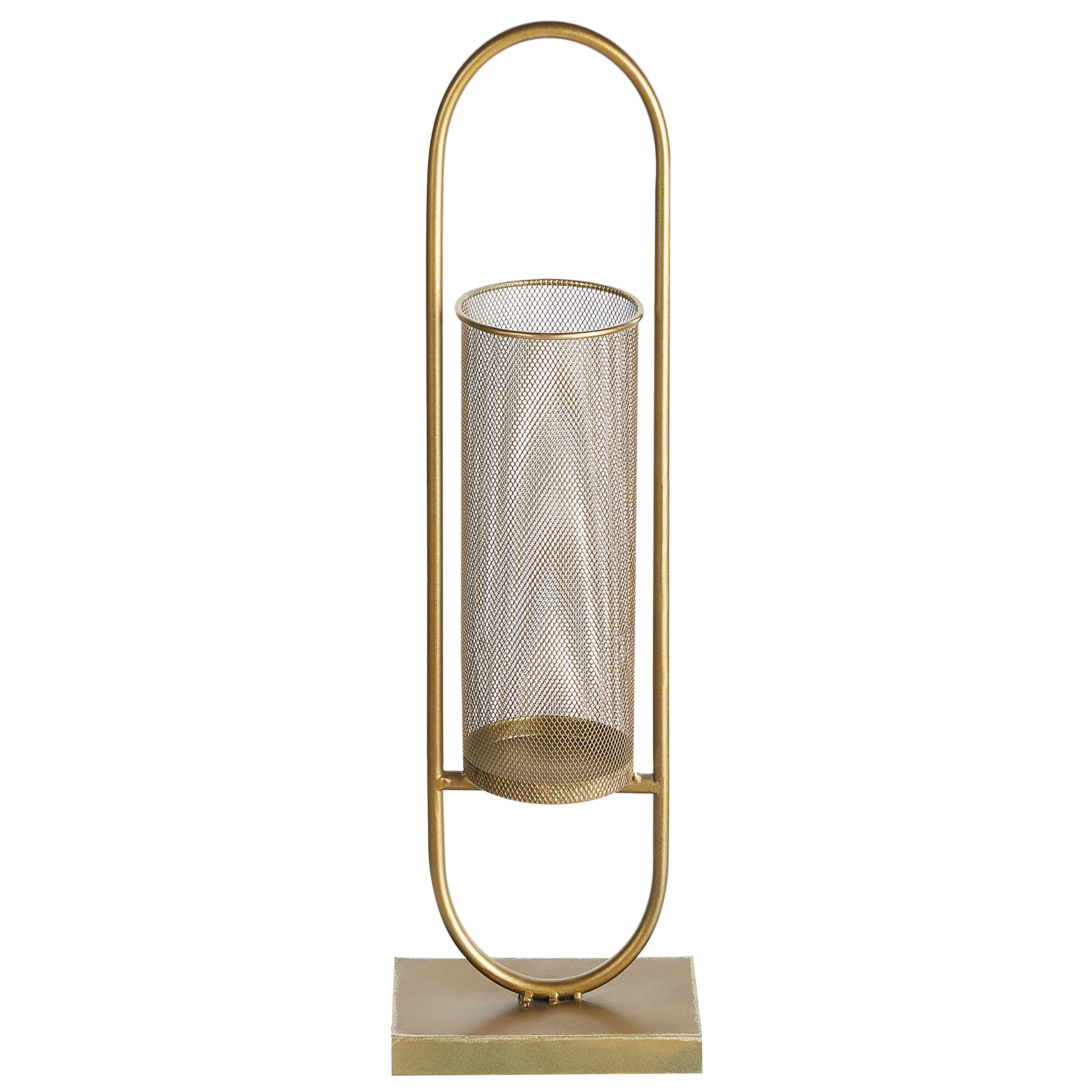 Kandelaar metaal goud 73 cm BOHOL