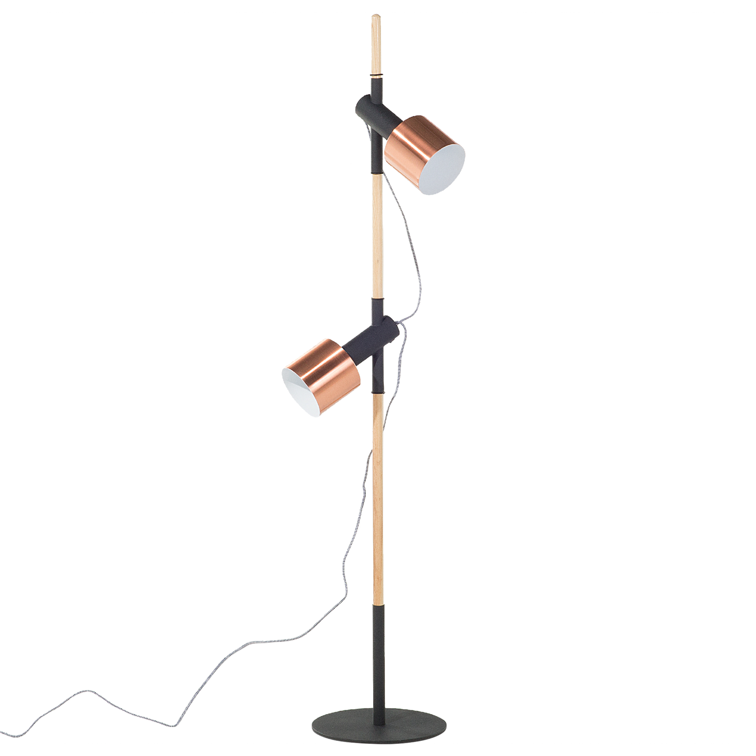 Staande lamp zwart OWENS