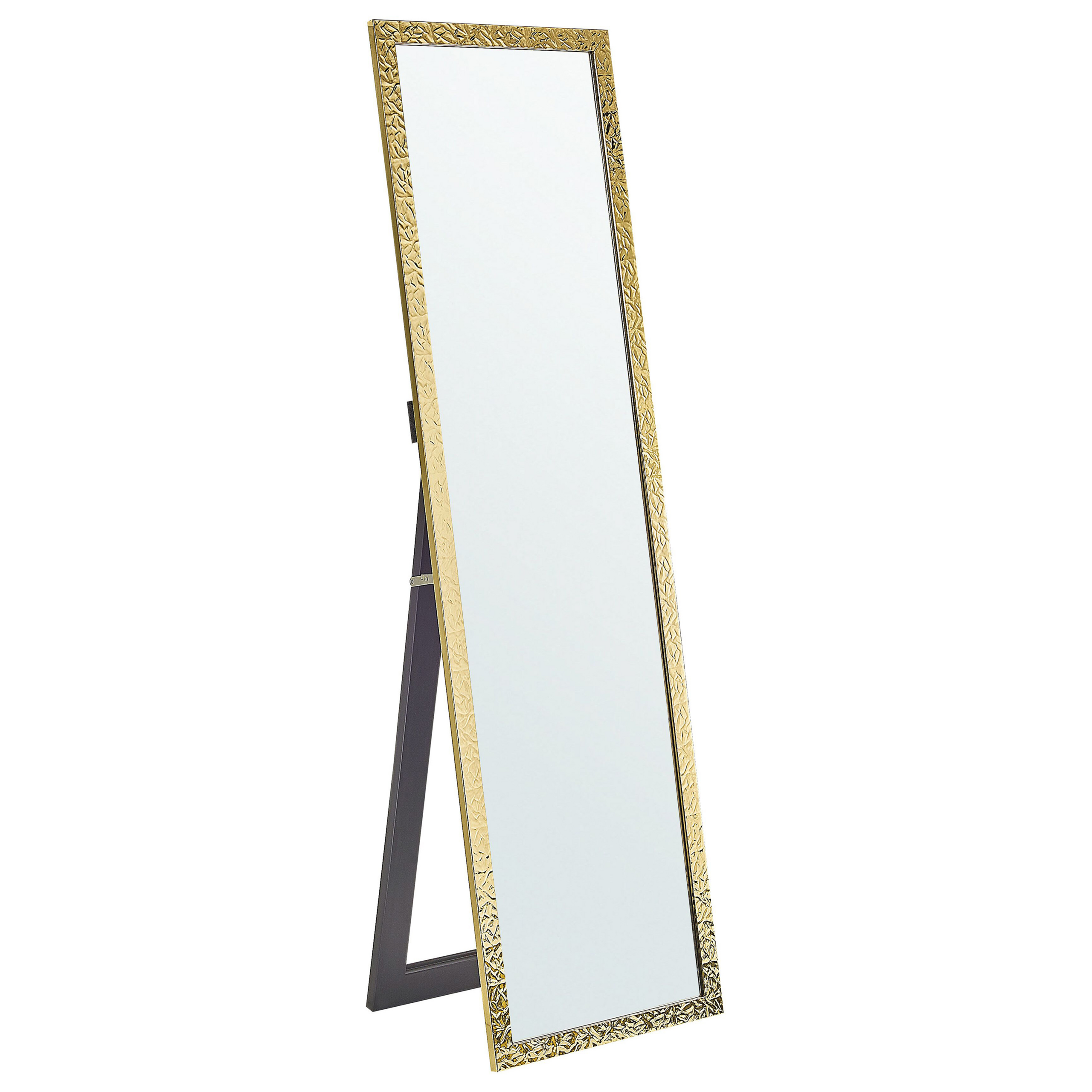 Staande spiegel goud 40 x 140 cm BRECEY
