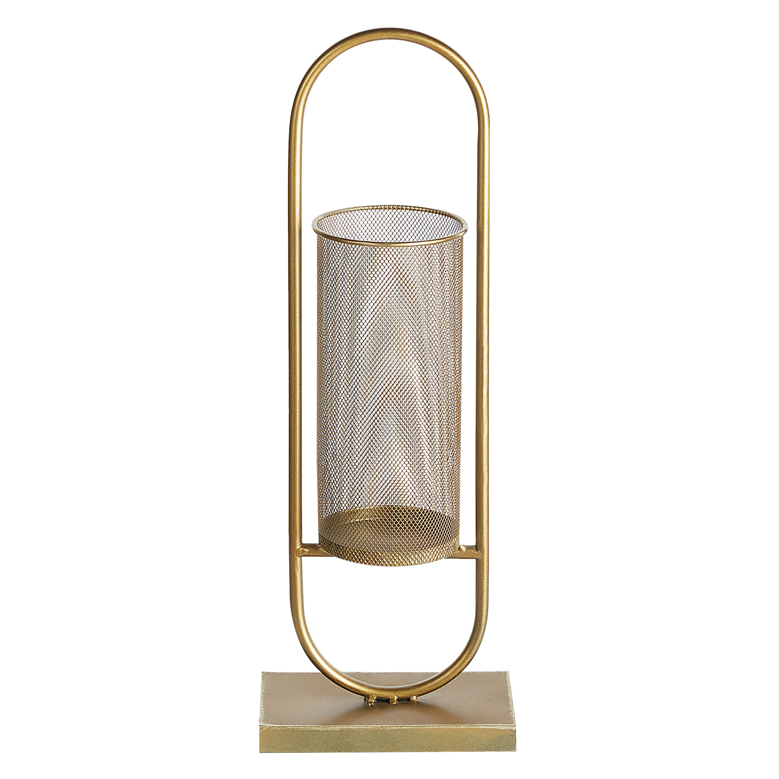 Kandelaar metaal goud 53 cm BOHOL