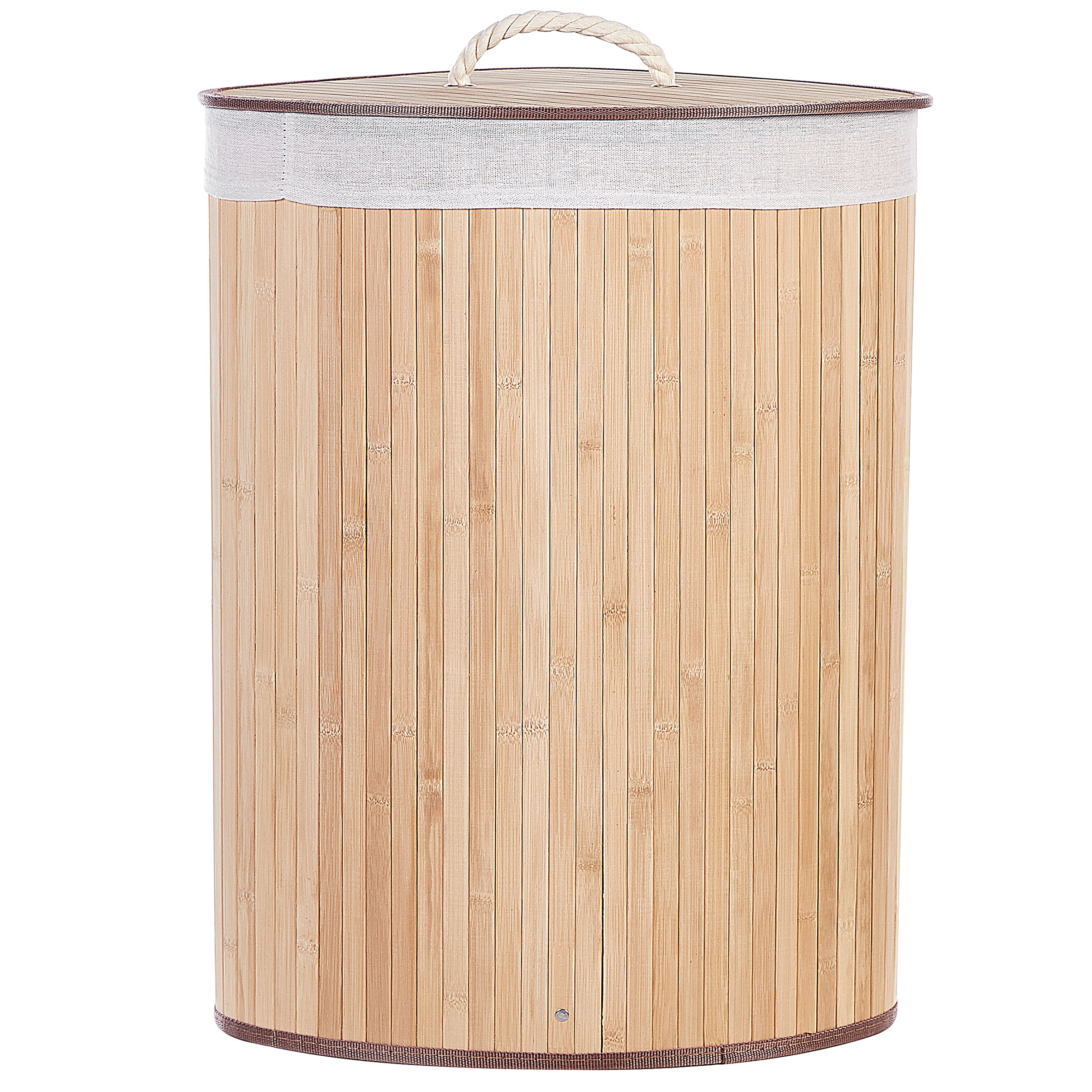 Wasmand bamboe lichtbruin 60 cm MATARA