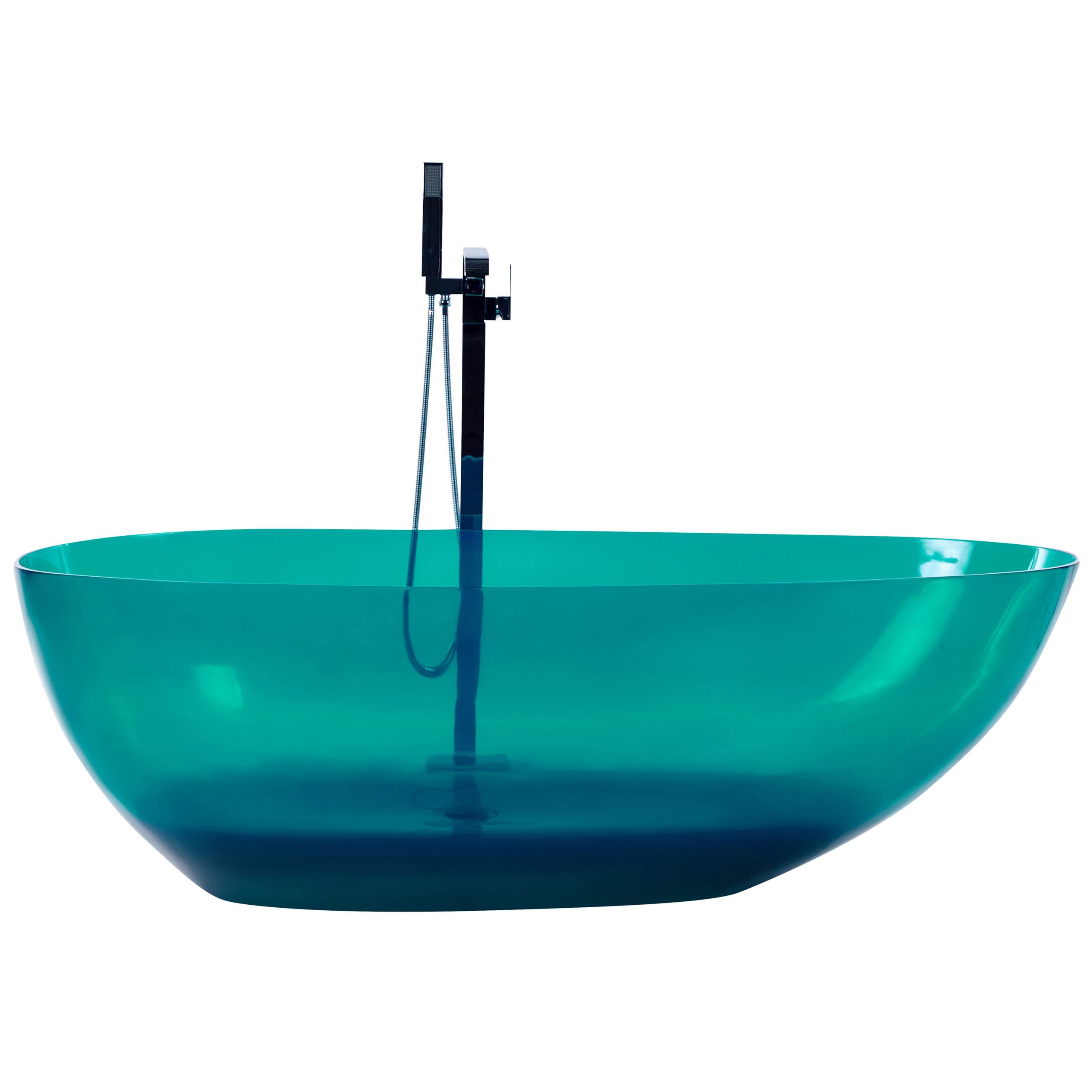 Badkuip vrijstaand teal 169 x 78 cm BLANCARENA