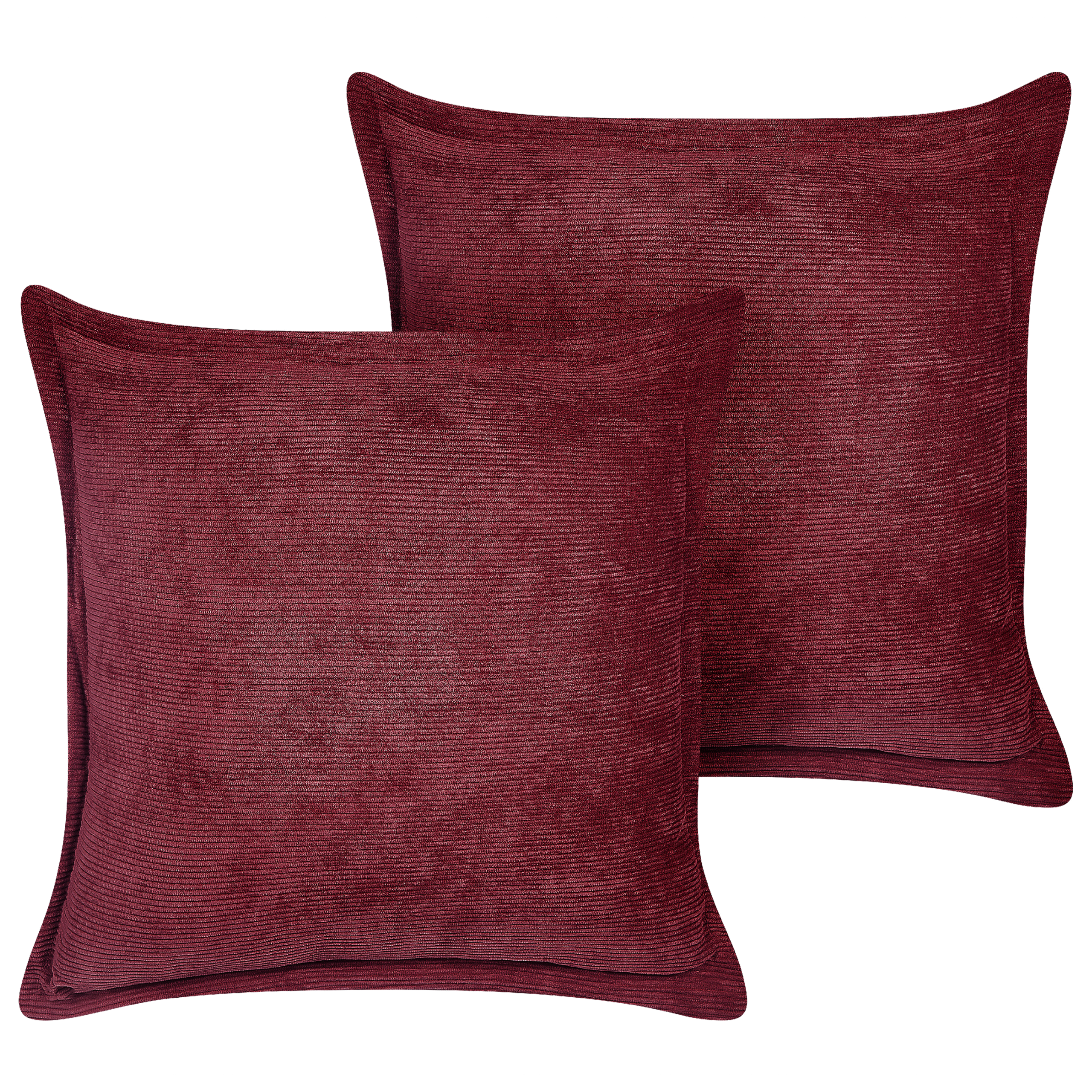 Set van 2 kussens Bordeaux ZINNIA 43 x 43 cm