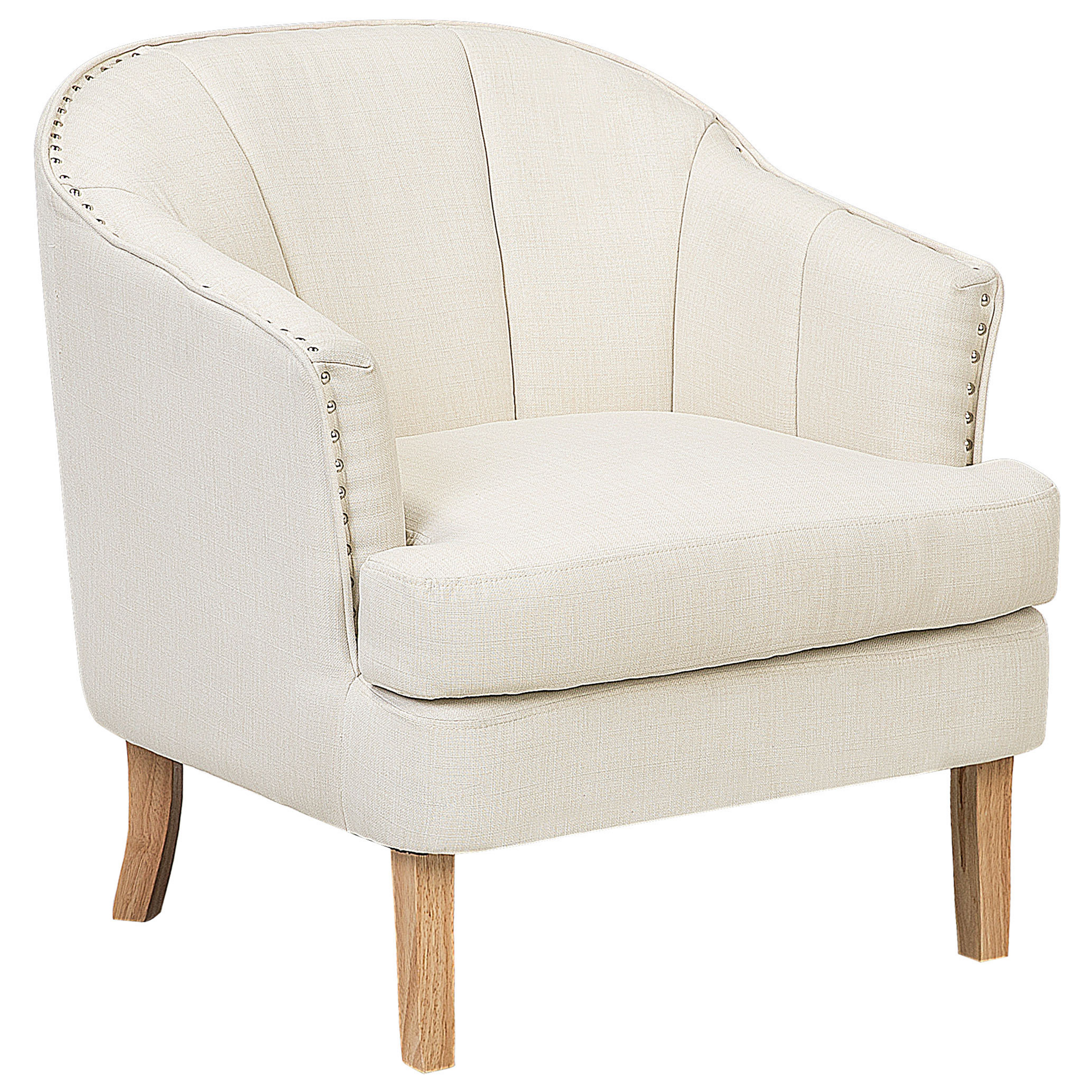 Fauteuil Beige ELVERUM