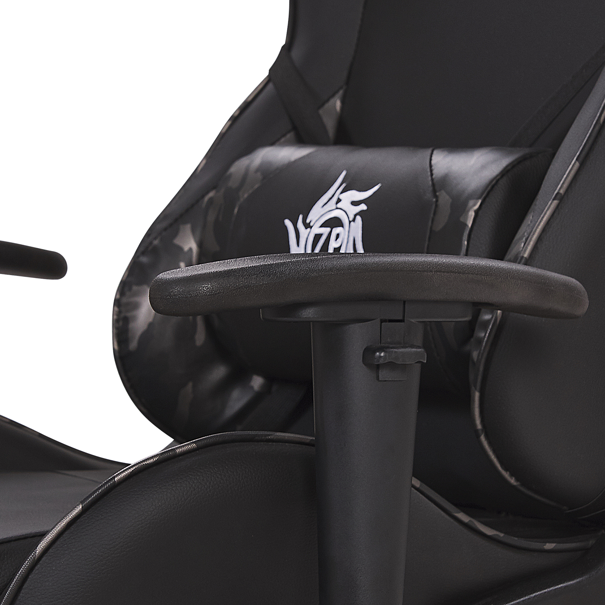 Scaun gaming VICTORY Piele ecologică Gri închis [7]
