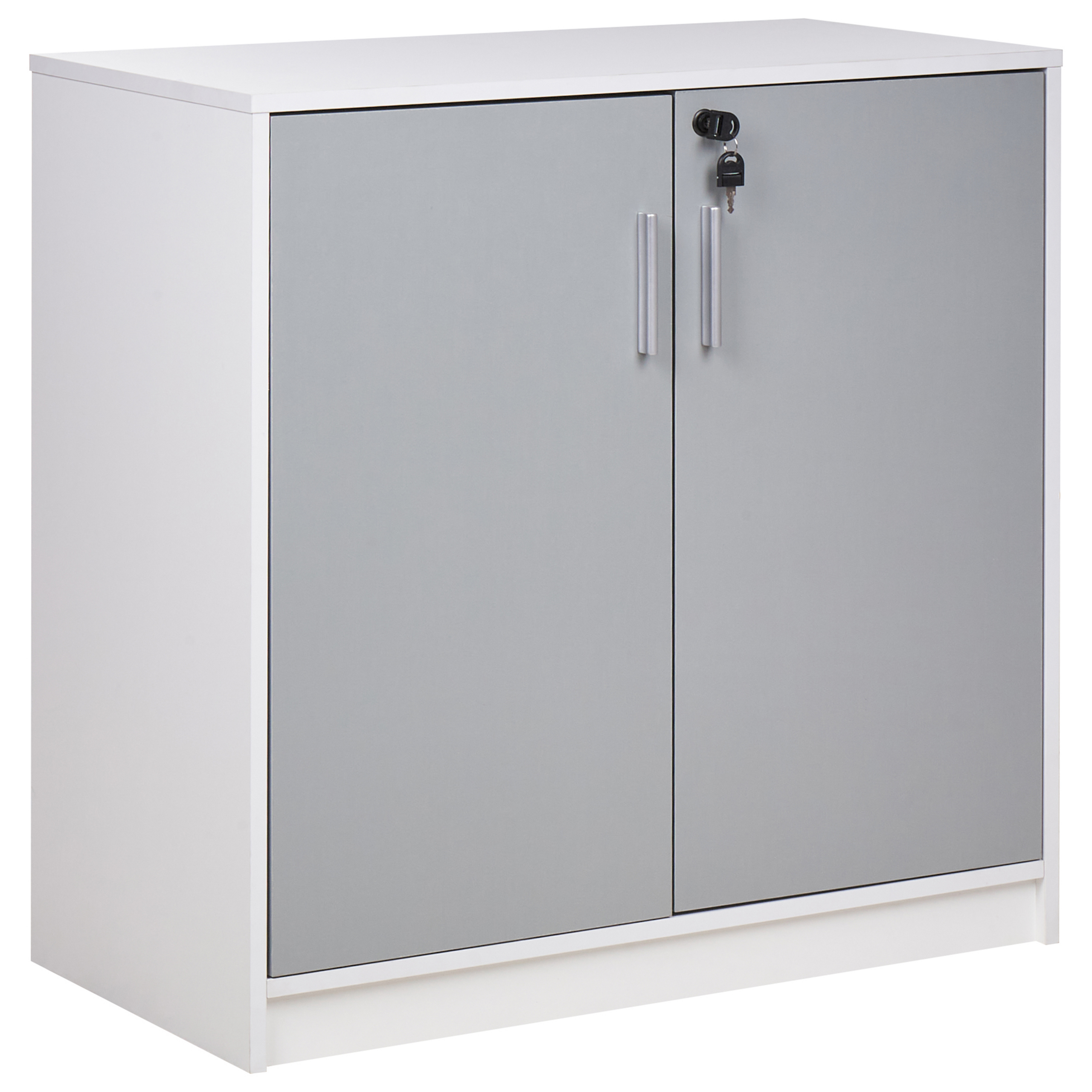 Commode grijs/wit ZEHNA