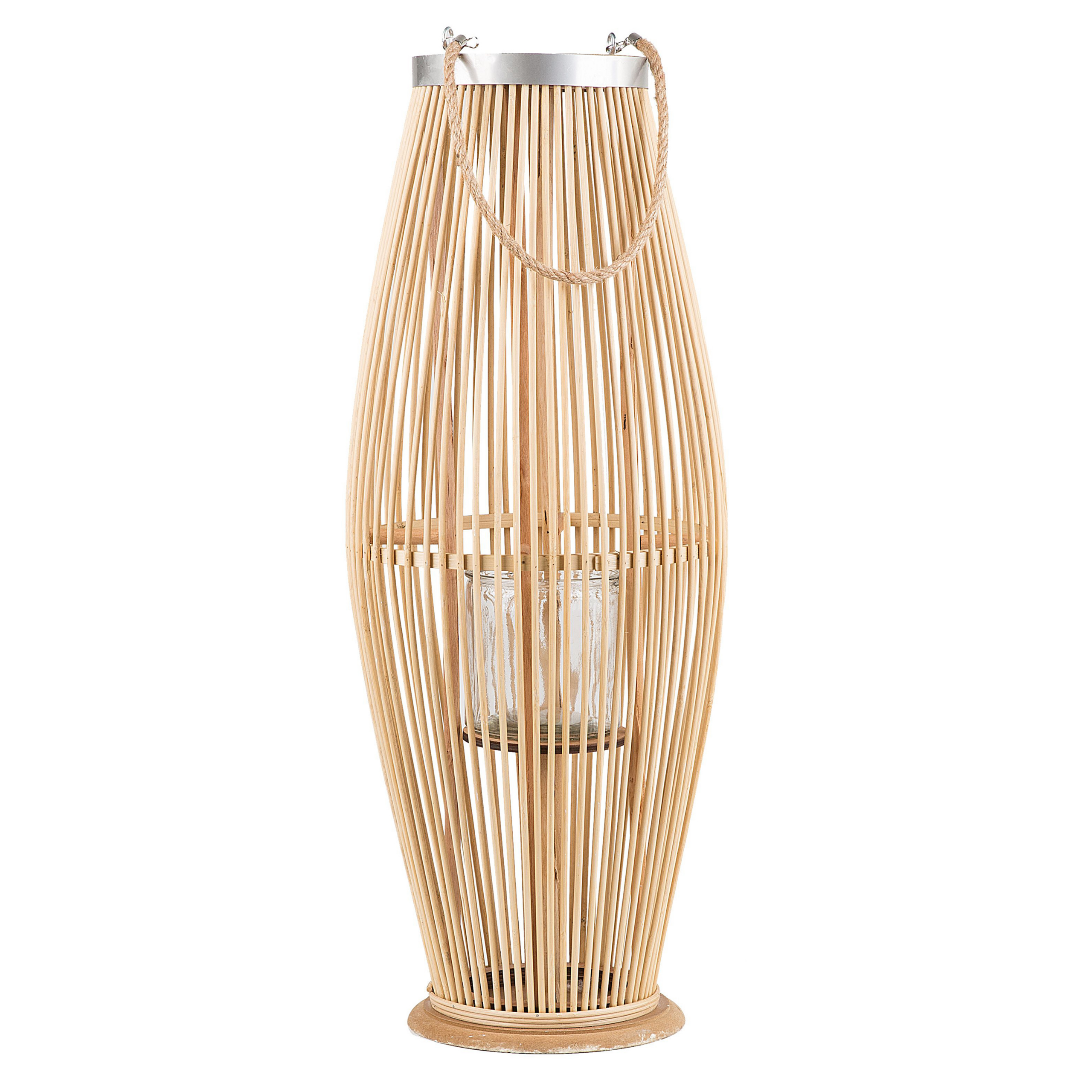 Lantaarn lichtbruin 72 cm TAHITI