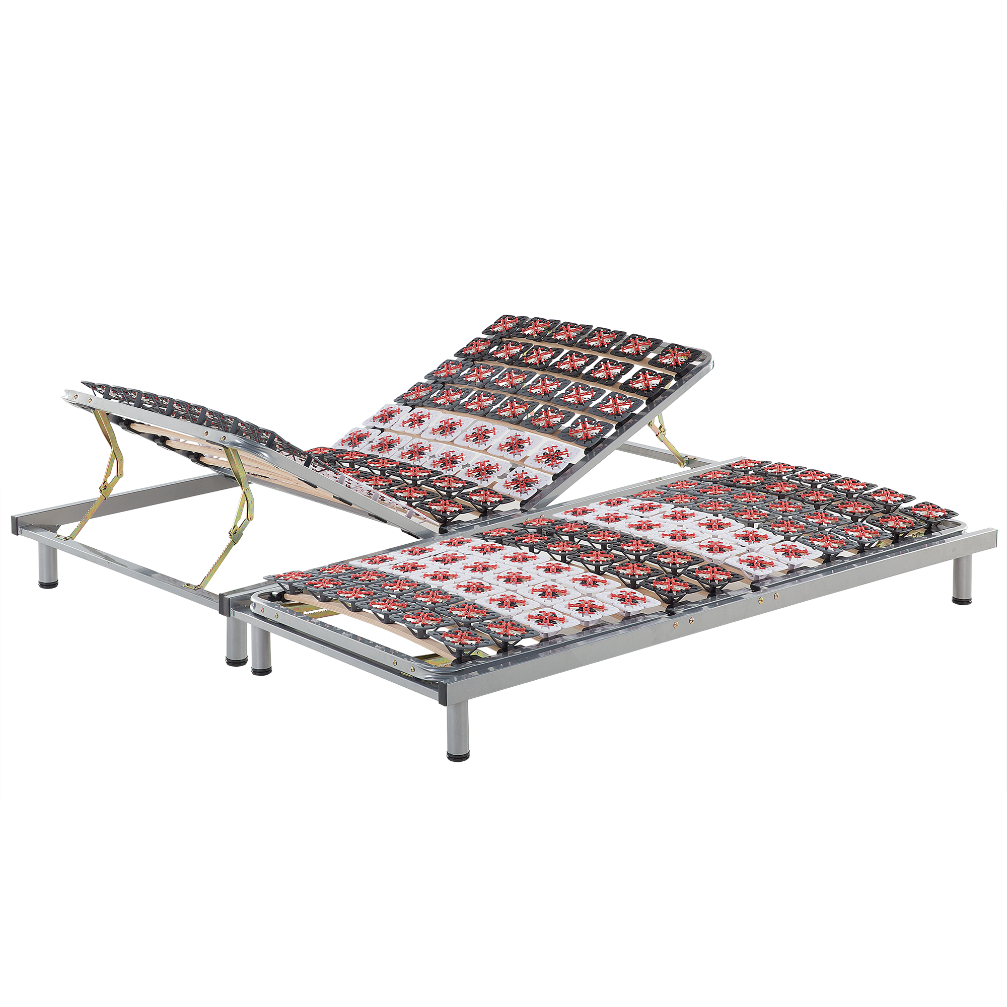 Verstelbare lattenbodem Set van 2 180 x 200 cm STAR